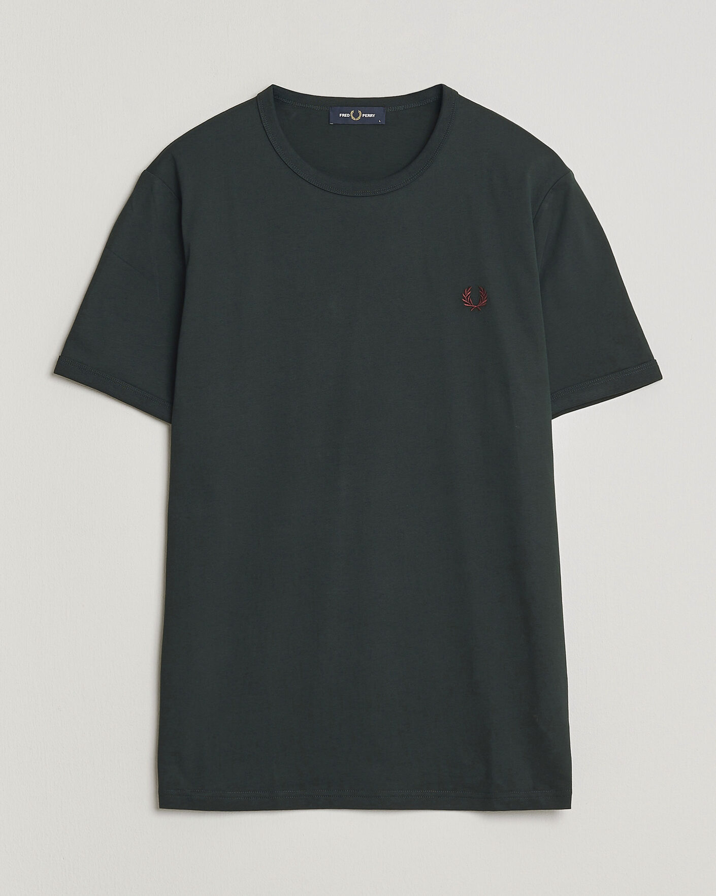 Heren | T-shirts | Fred Perry | Ringer T-Shirt Grassroots Green