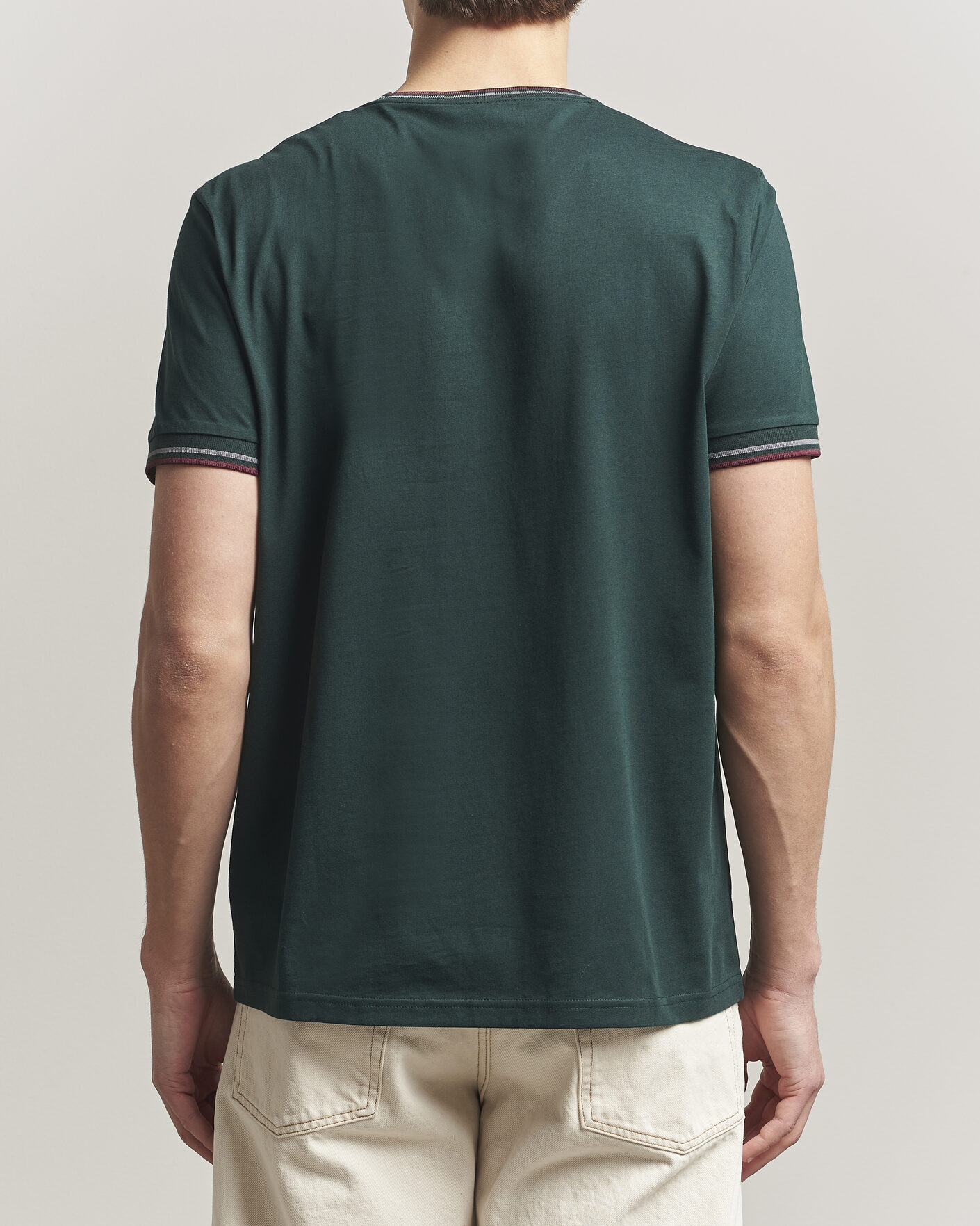 Heren | T-shirts | Fred Perry | Twin Tipped T-Shirt Grassroots Green