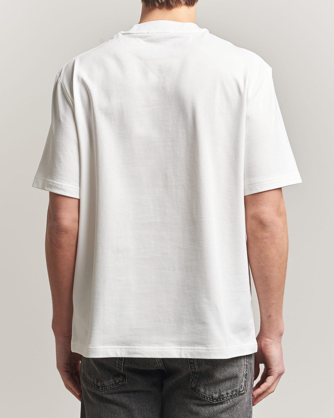 Heren | T-shirts | Fred Perry | Heavy Pocket T-Shirt Snow White