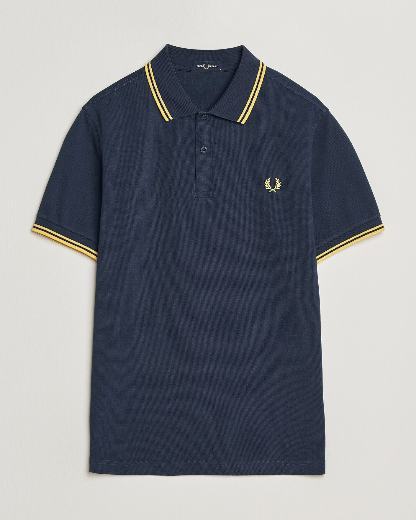 Heren | Polo's | Fred Perry | Twin Tipped Polo Shirt Tennis Blue