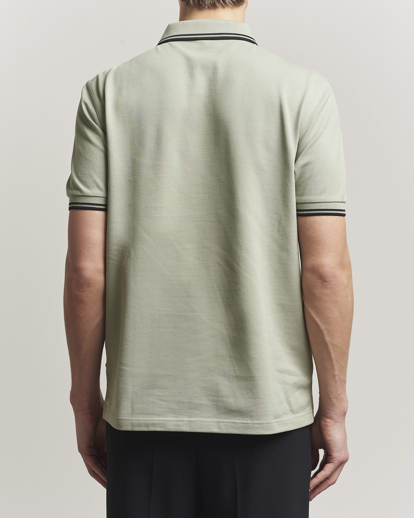 Heren | Polo's | Fred Perry | Twin Tipped Polo Shirt Seagrass Green