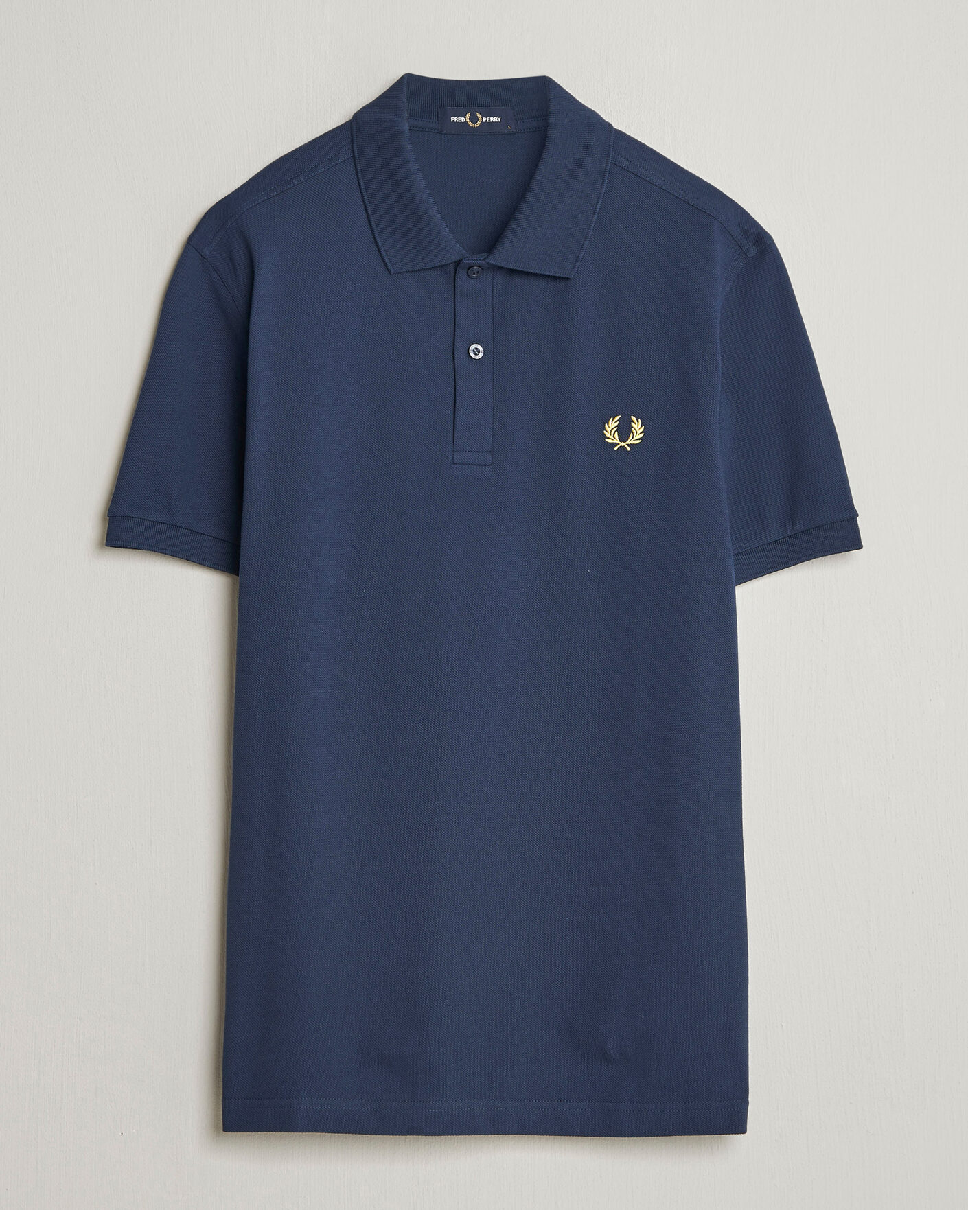 Heren | Polo's | Fred Perry | Plain Polo Tennis Blue