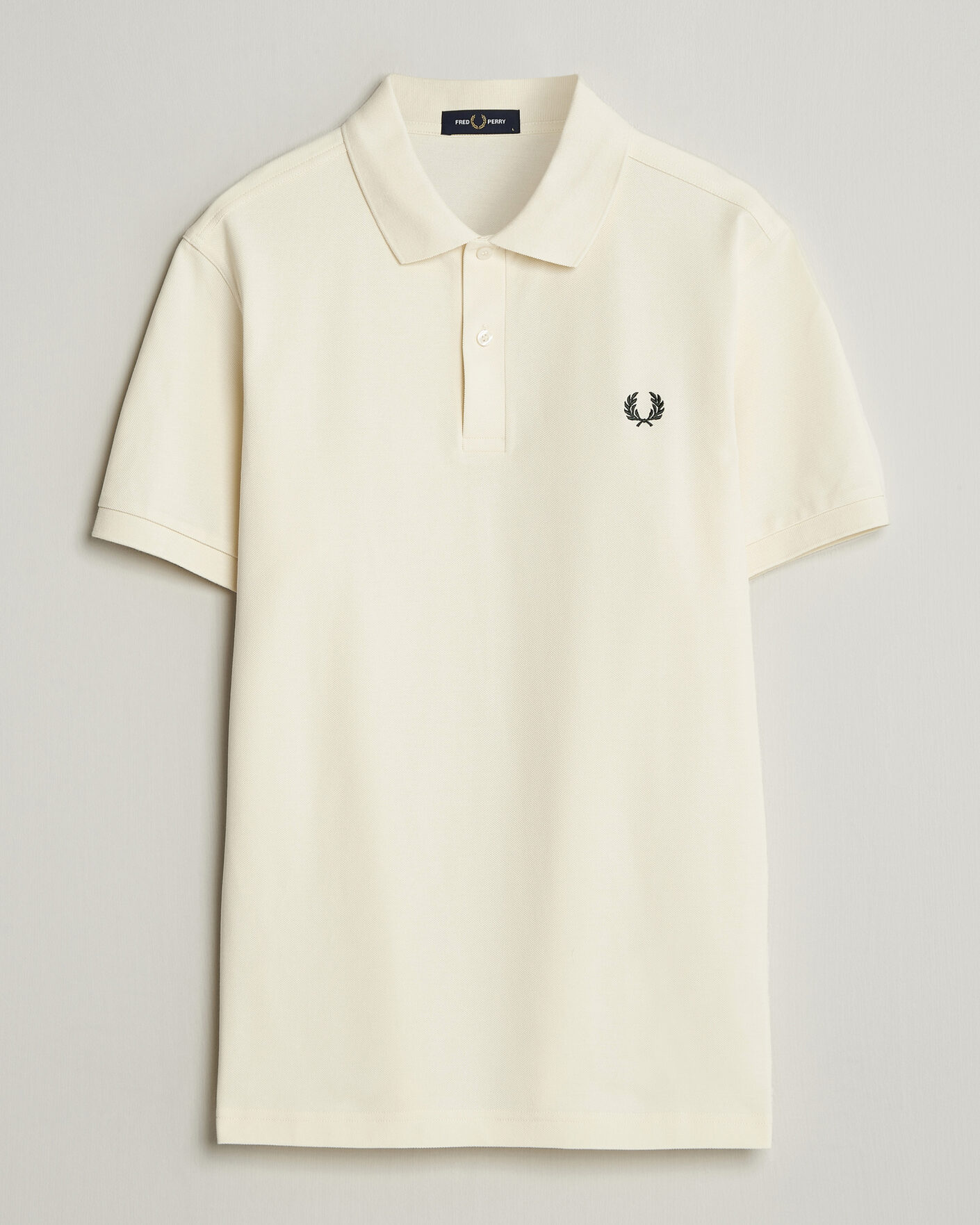 Heren | Polo's | Fred Perry | Plain Polo Ecru