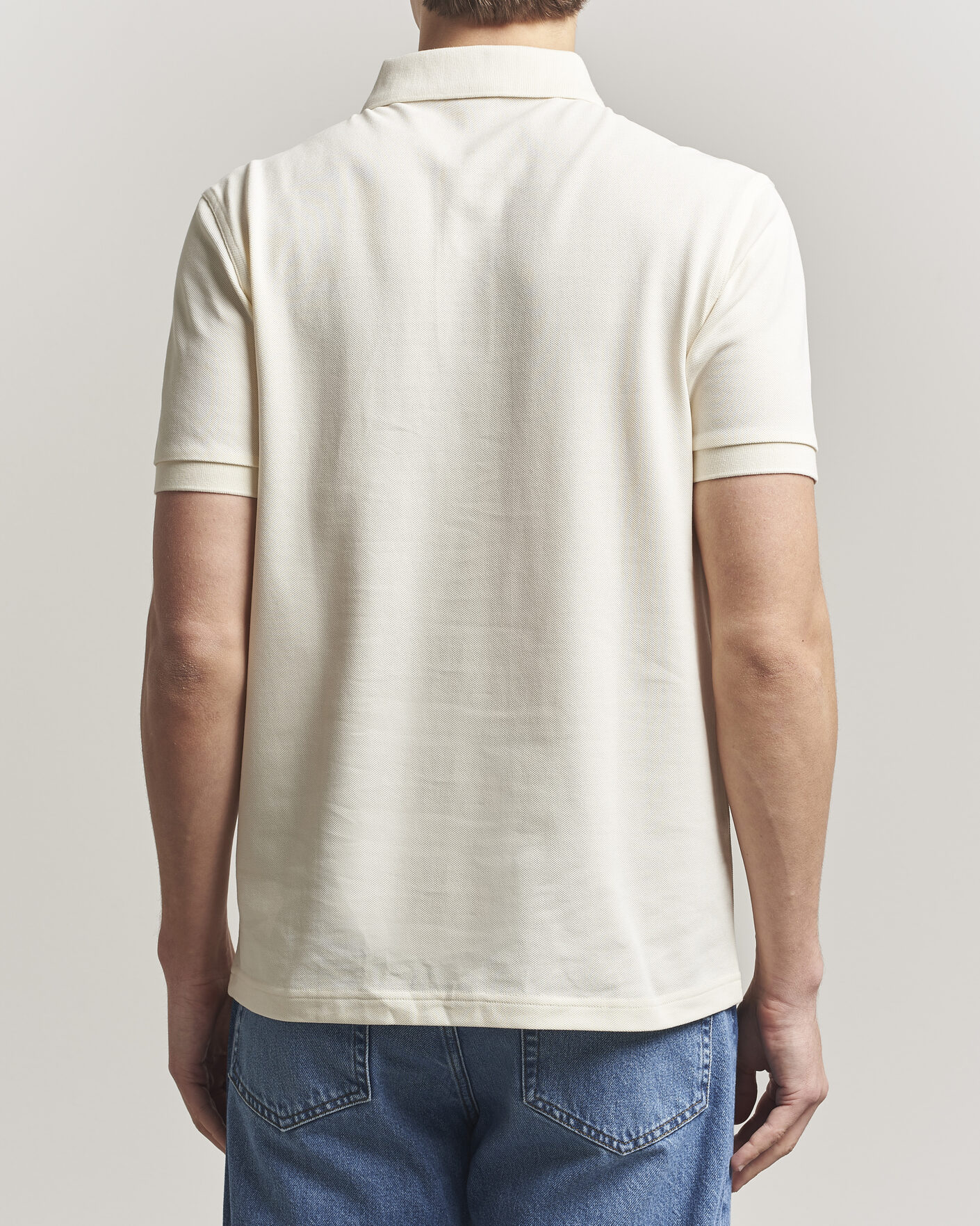 Heren | Polo's | Fred Perry | Plain Polo Ecru