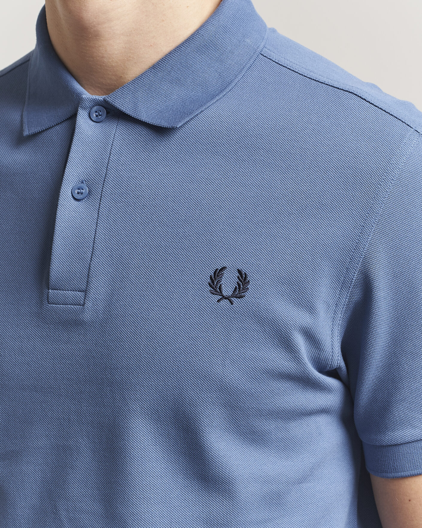 Heren | Polo's | Fred Perry | Plain Polo Ace Blue