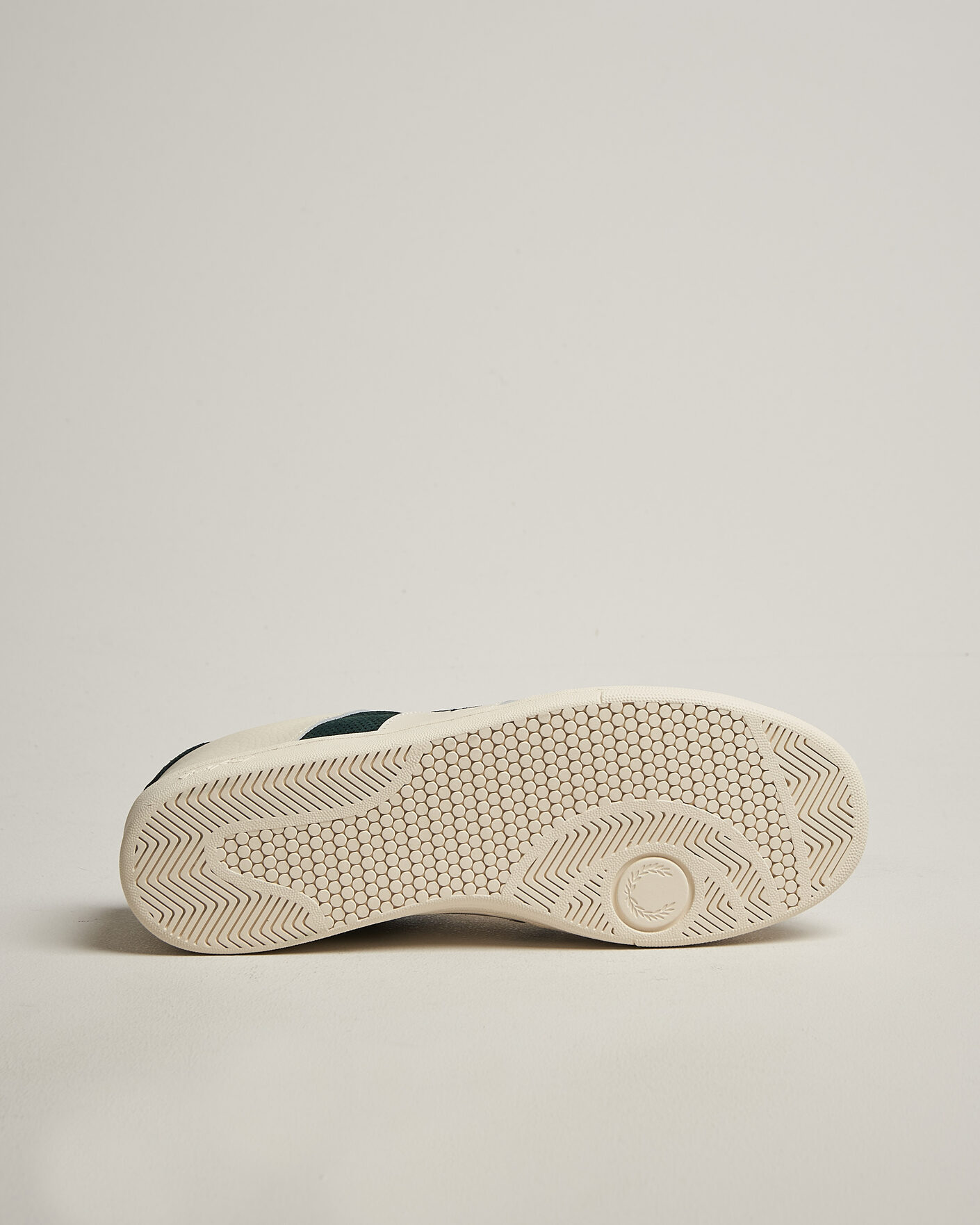 Heren | Sneakers | Fred Perry | B725 Leather/Suede Sneaker Ecru