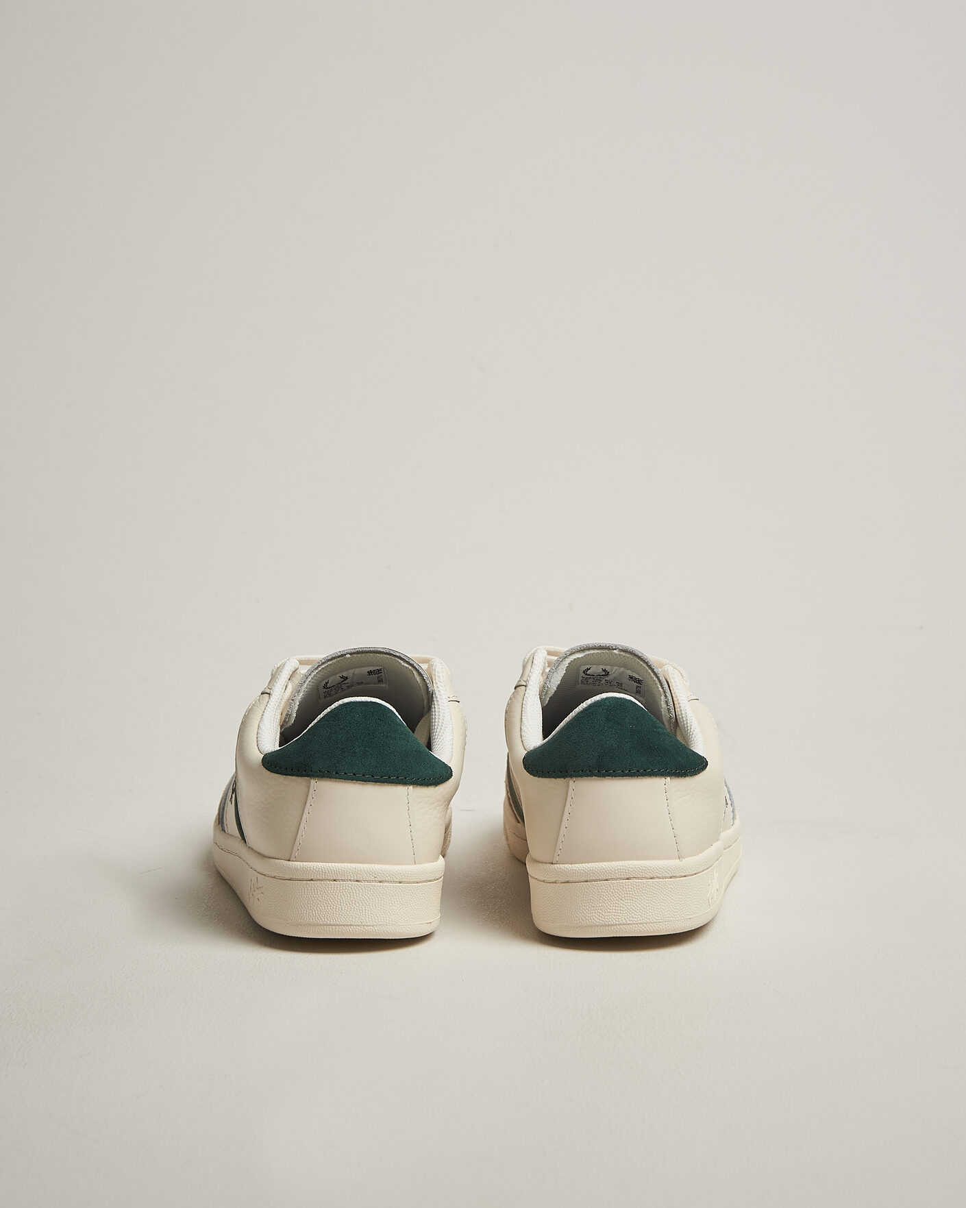 Heren | Sneakers | Fred Perry | B725 Leather/Suede Sneaker Ecru