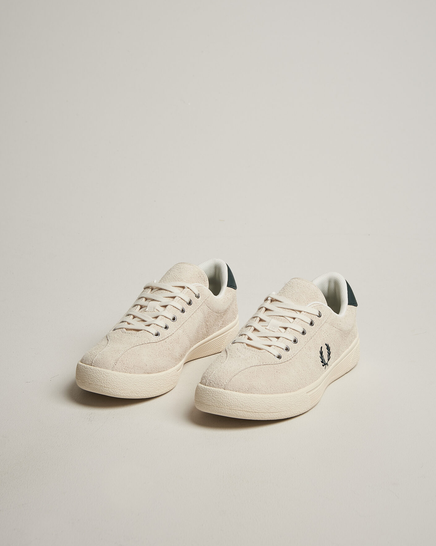 Heren | Sneakers | Fred Perry | Tennis Suede Sneaker Ecru