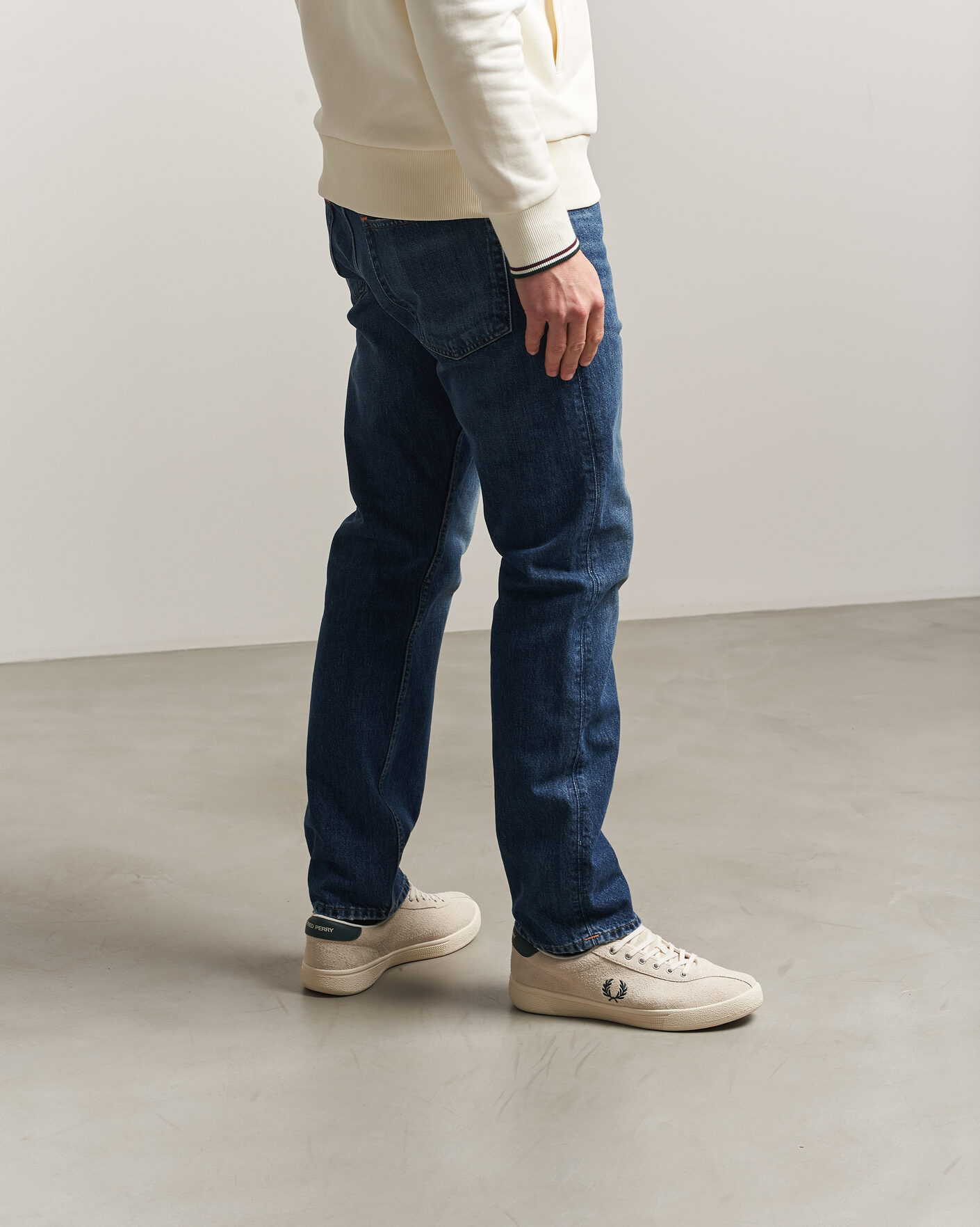 Heren | Sneakers | Fred Perry | Tennis Suede Sneaker Ecru