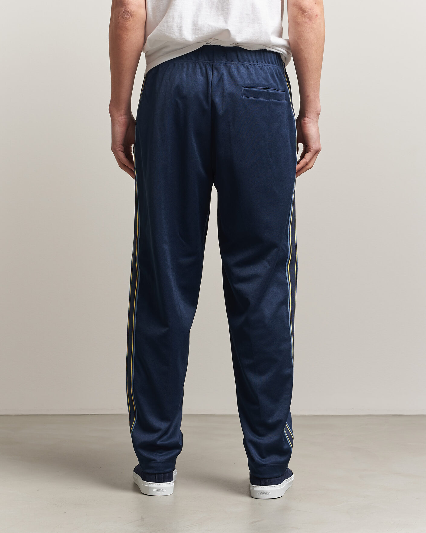 Heren | Broeken | Fred Perry | Tramline Taped Track Pants Tennis Blue