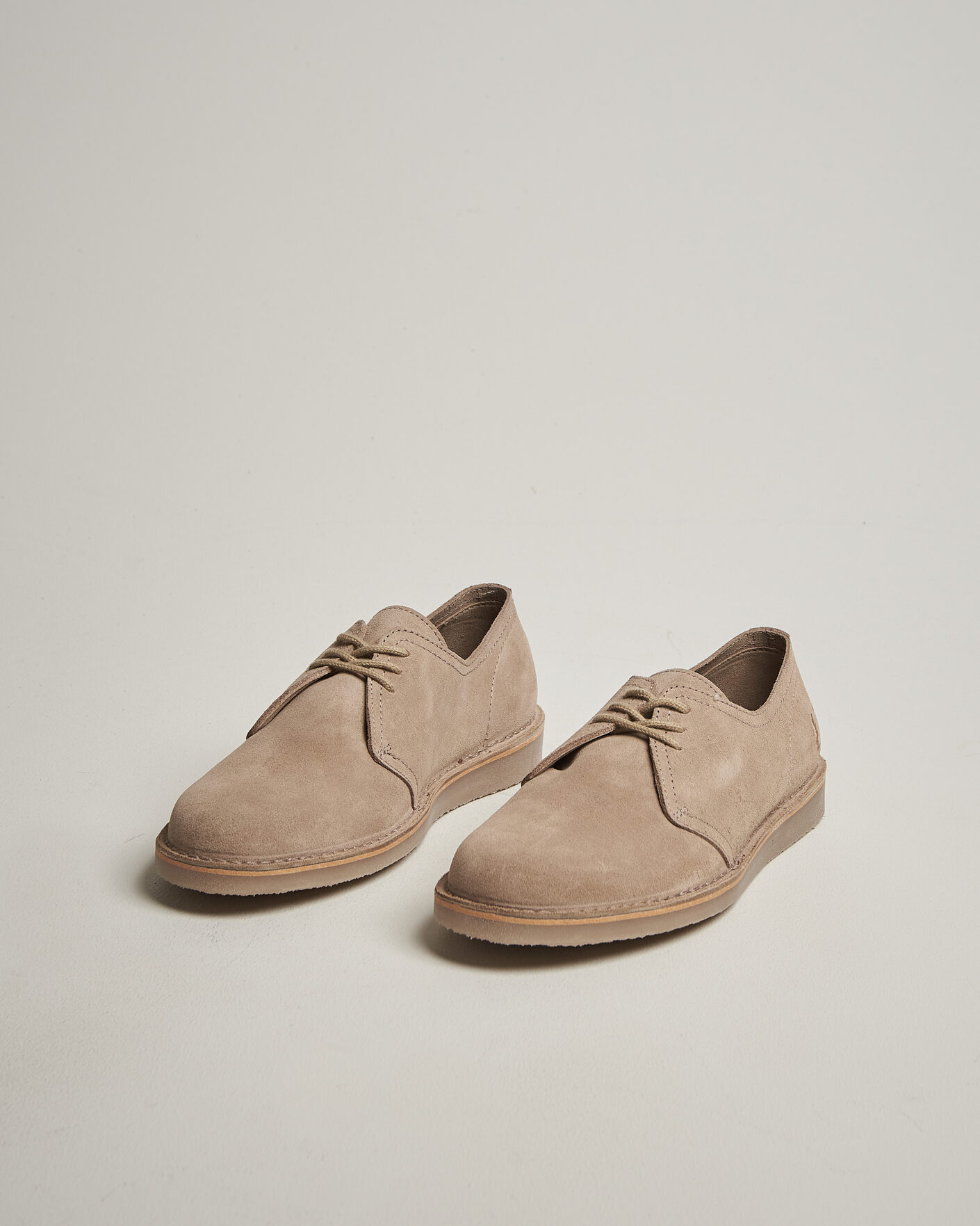Heren | Derby schoenen | Fred Perry | Linden Suede Derby Driftwood