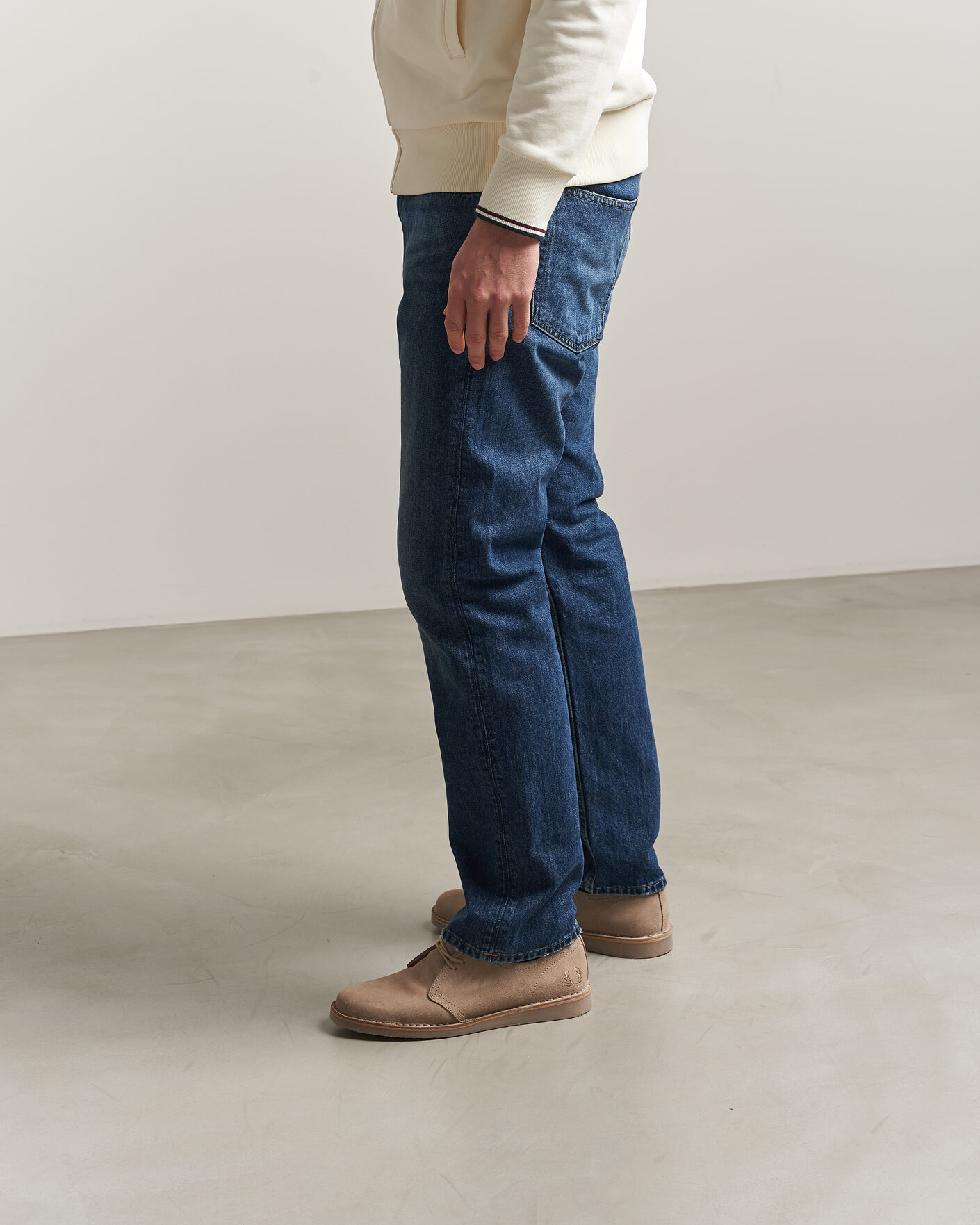 Heren | Derby schoenen | Fred Perry | Linden Suede Derby Driftwood