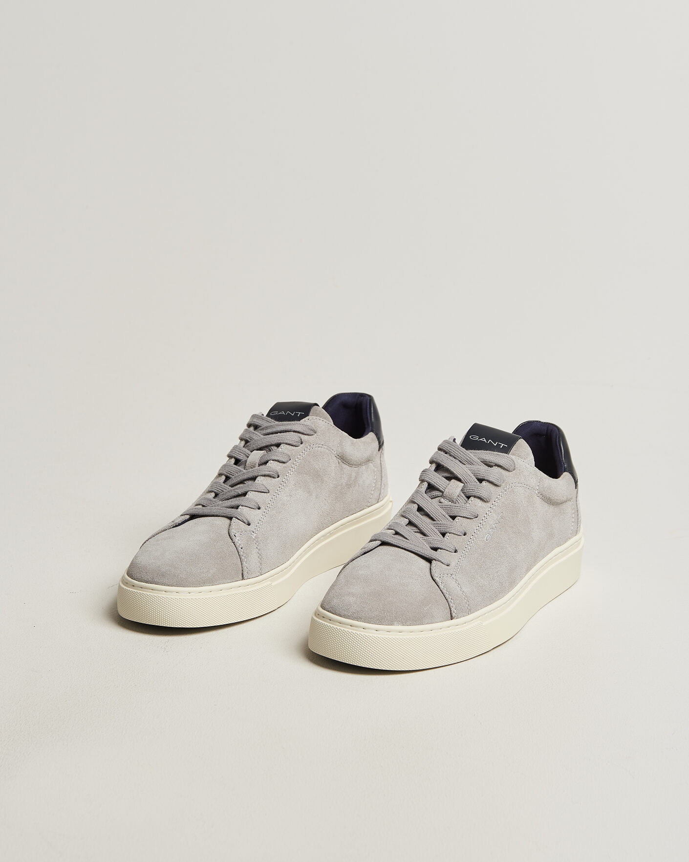 Heren | Sneakers | GANT | Mc Julien Suede Sneaker Light Grey