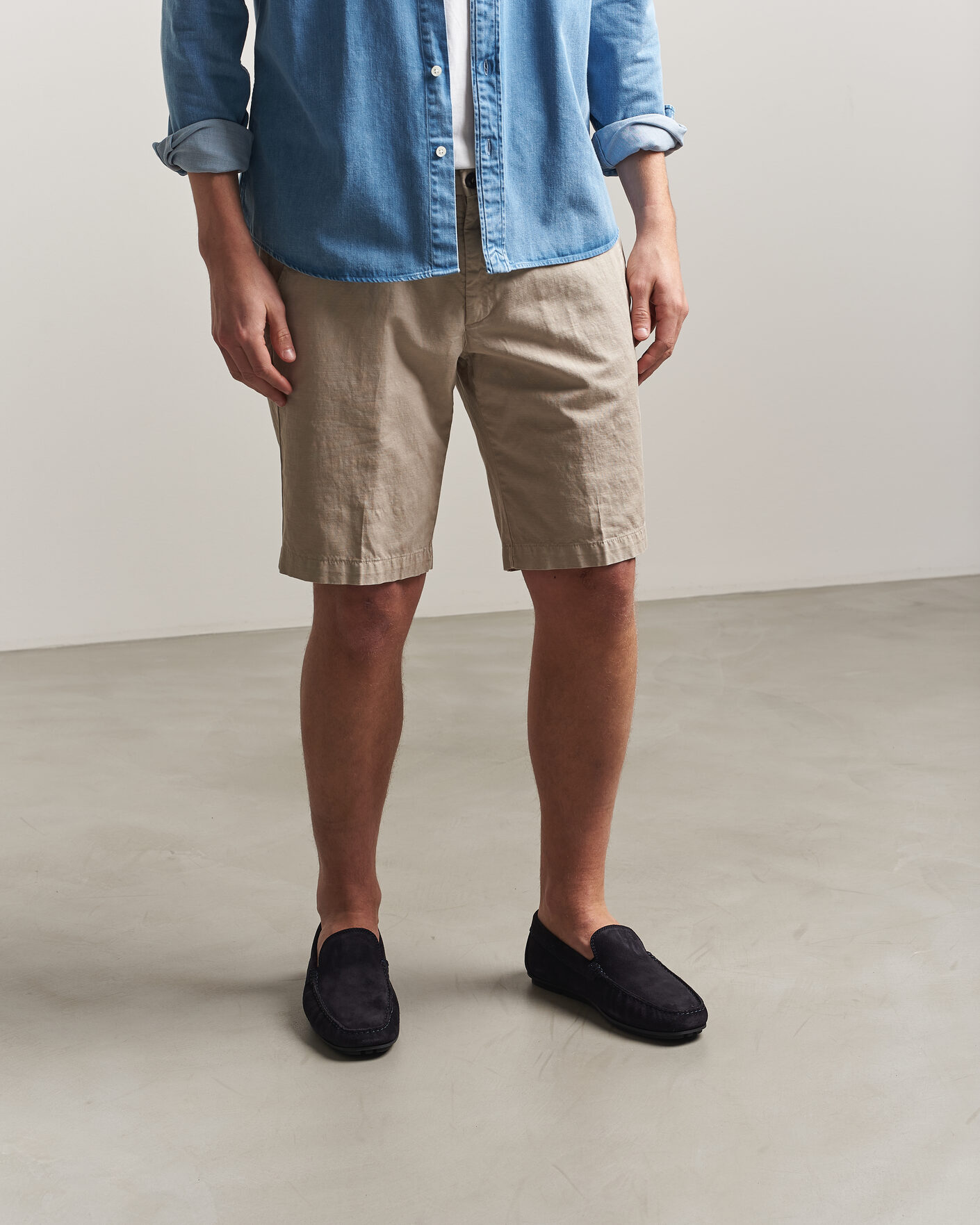 Heren | Mocassins | Gant | Wilmon Suede Car Shoe Marine
