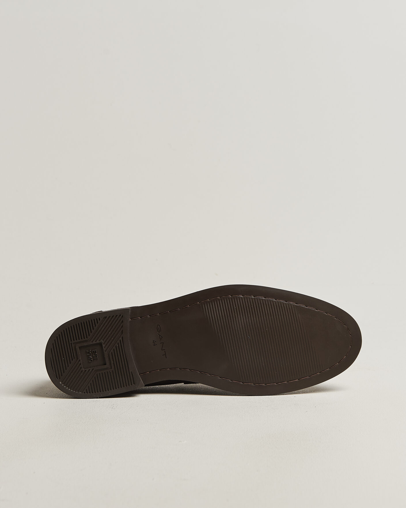 Heren | Instappers | Gant | Lozham Suede Loafer Dark Brown