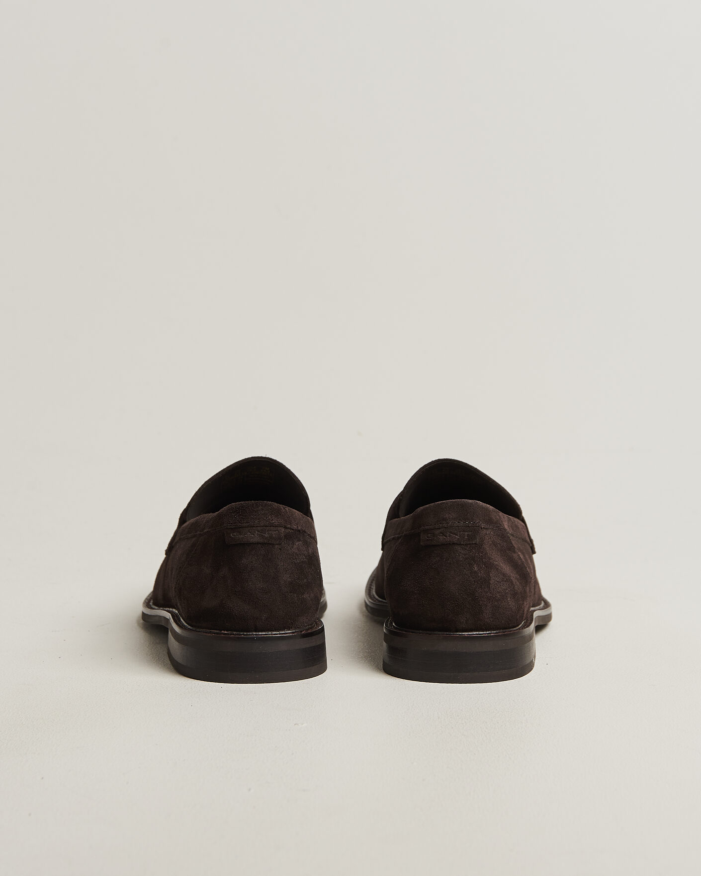 Heren | Instappers | GANT | Lozham Suede Loafer Dark Brown