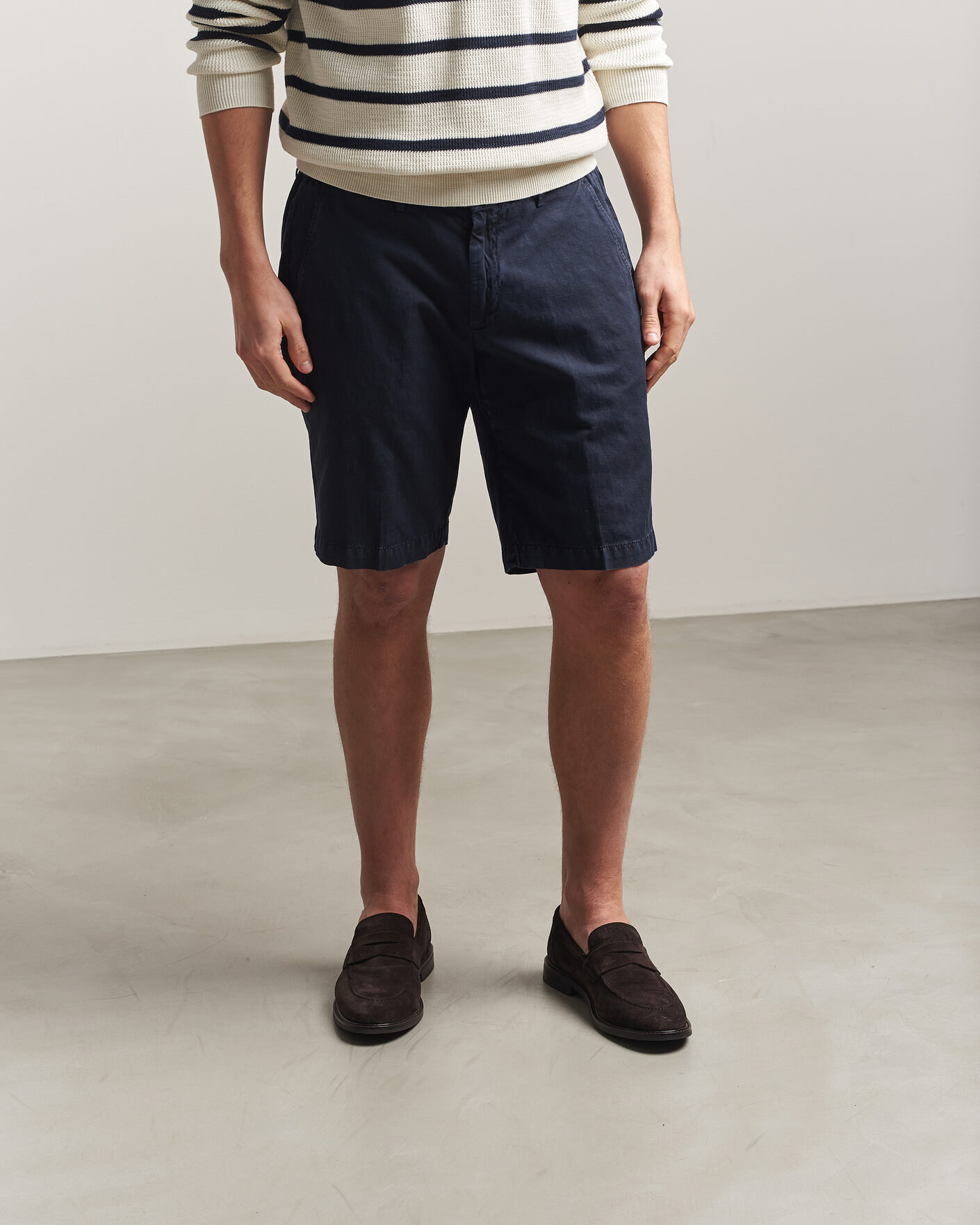 Heren | Instappers | GANT | Lozham Suede Loafer Dark Brown