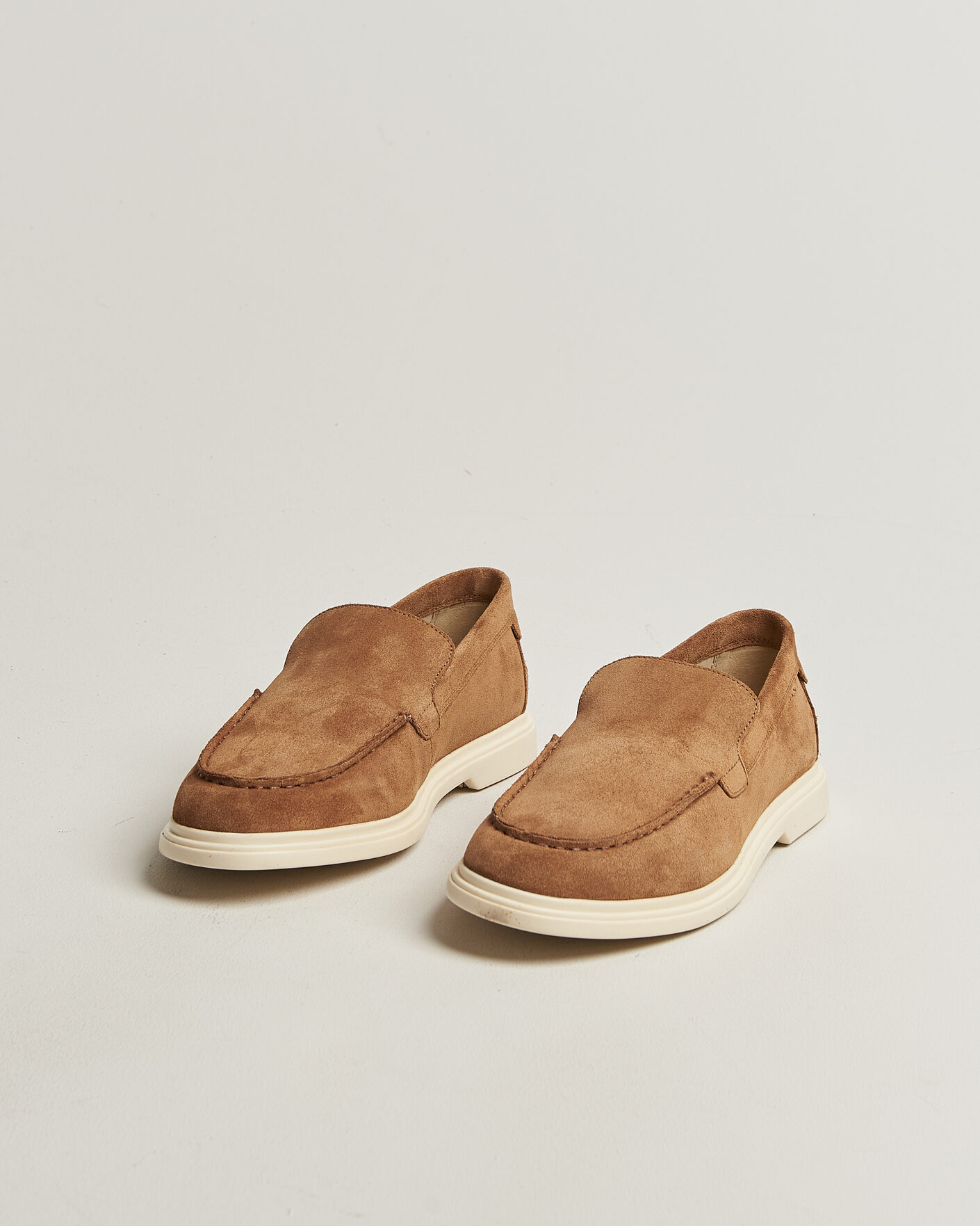 Heren | Instappers | Gant | Boery Suede Loafer Warm Sand