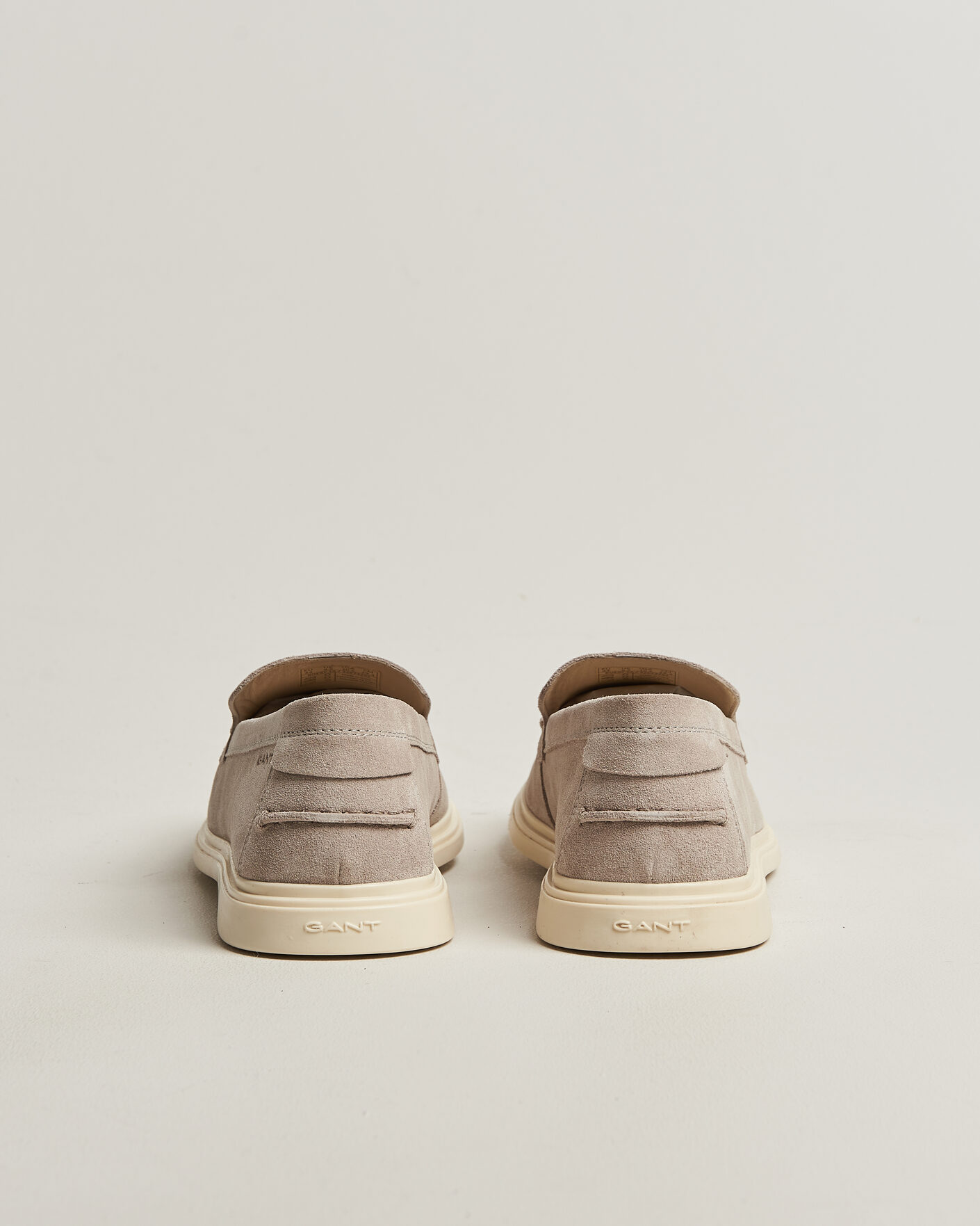 Heren | Instappers | GANT | Boery Suede Loafer Taupe