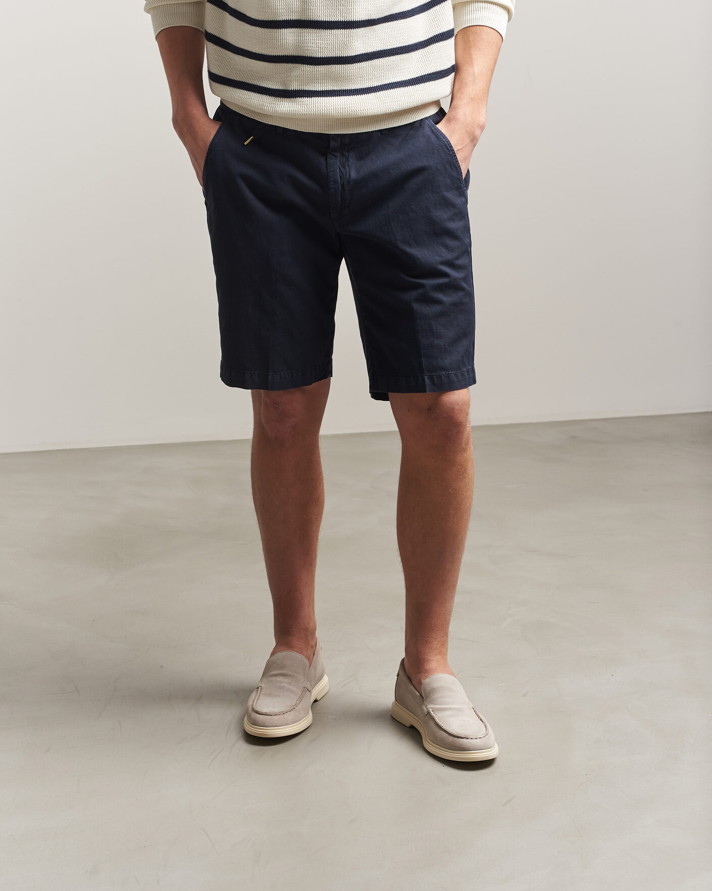 Heren | Instappers | Gant | Boery Suede Loafer Taupe