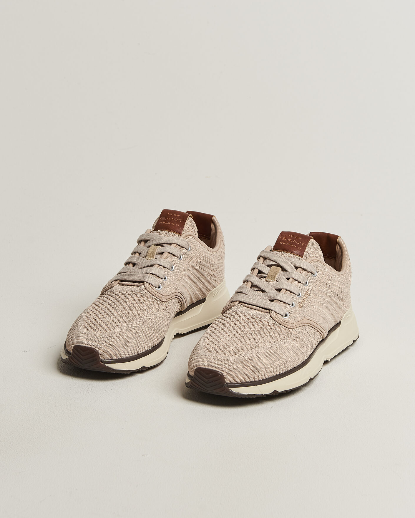 Heren | Sneakers | Gant | Beeker Running Sneaker Taupe