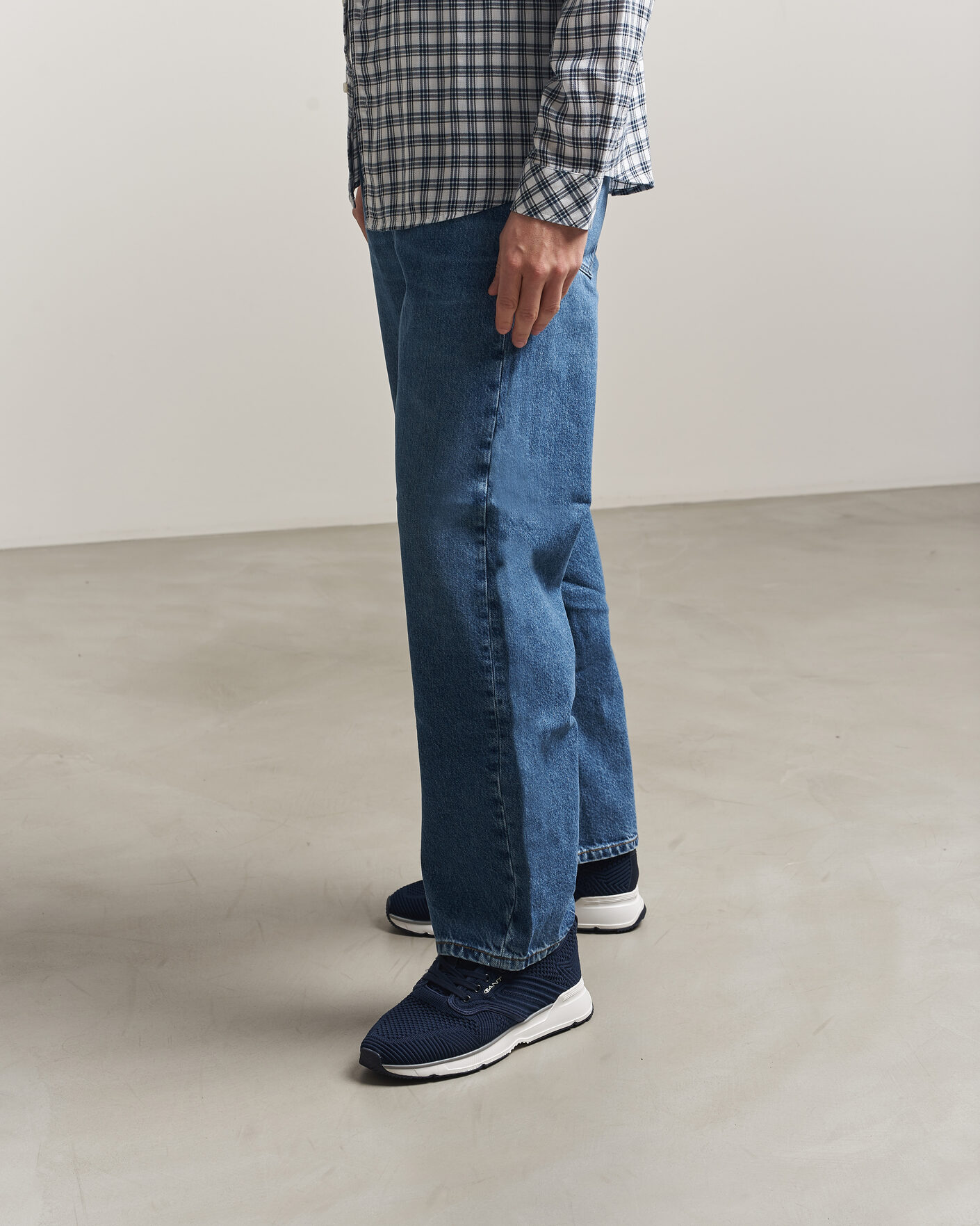 Heren | Sneakers | Gant | Beeker Running Sneaker Marine
