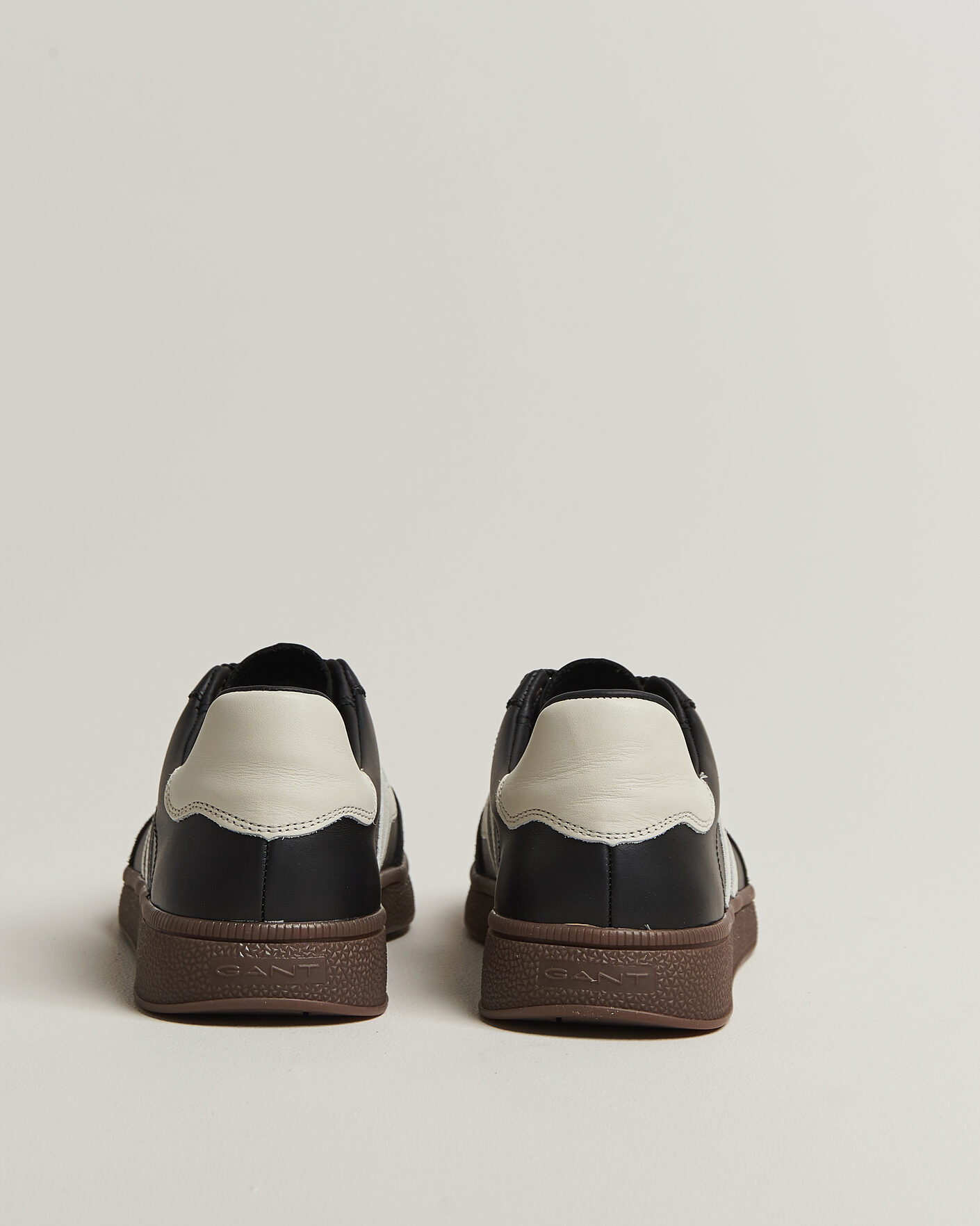 Heren | Sneakers | Gant | Cuzmo Leather/Suede Sneaker Black/White