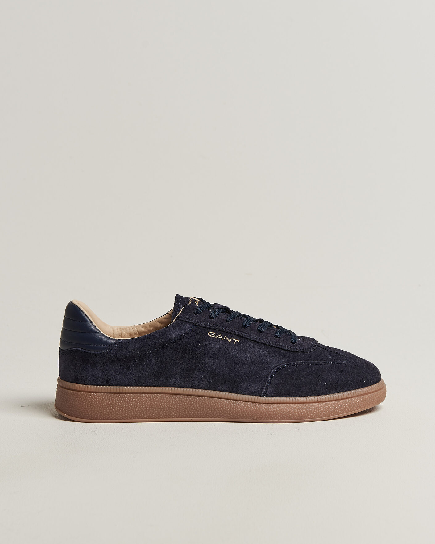 Heren | Sneakers | Gant | Cuzmo Suede Sneaker Marine