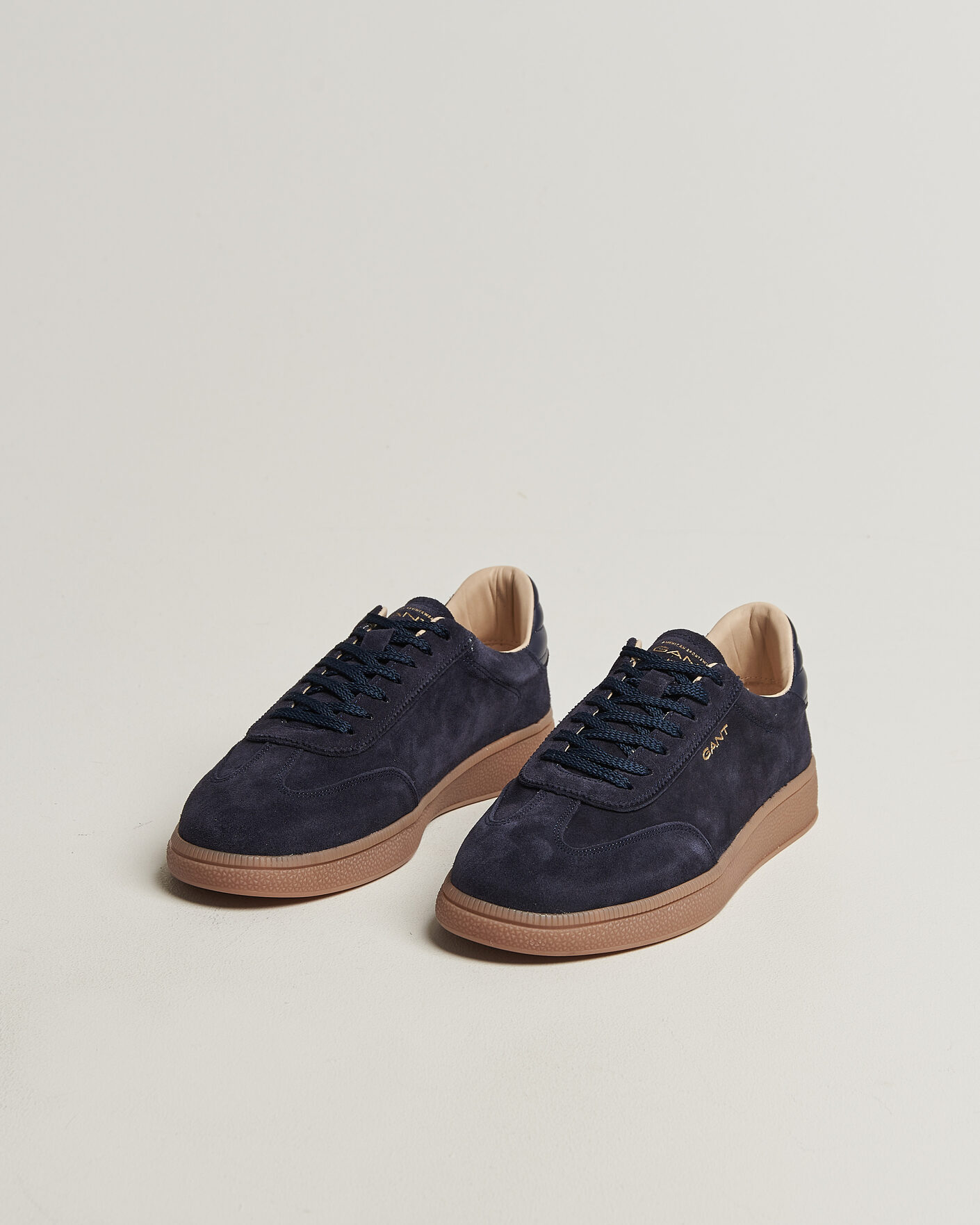 Heren | Sneakers | Gant | Cuzmo Suede Sneaker Marine