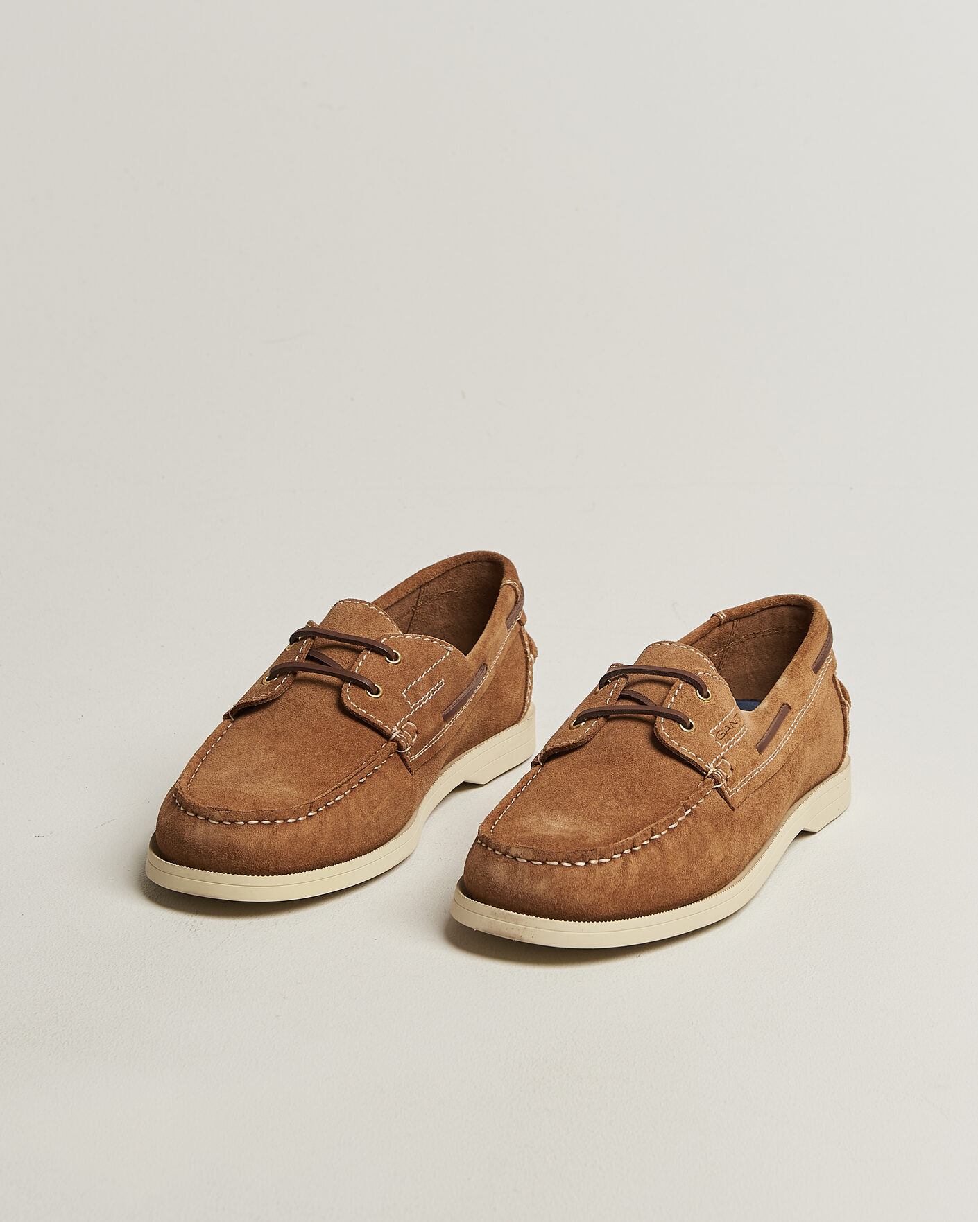 Heren | Bootschoenen | Gant | Yardport Suede Boat Shoe Warm Sand