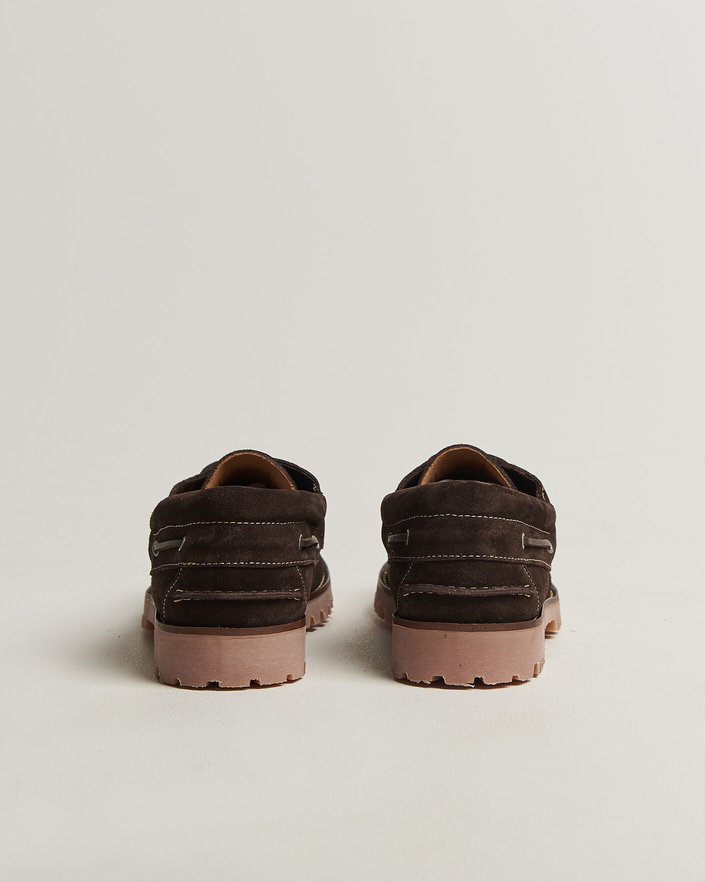 Heren | Bootschoenen | Gant | Tratton Suede Boat Shoe Dark Brown