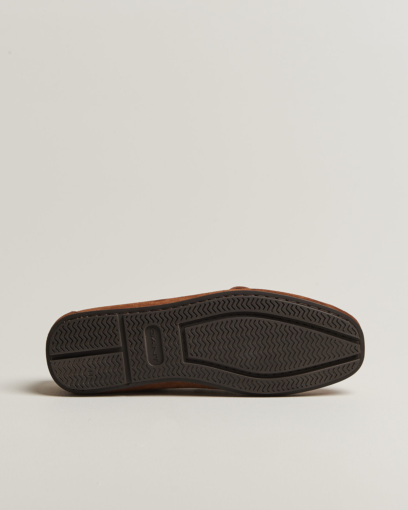 Heren | Mocassins | Gant | Wilmon Laced Suede Car Shoe Cognac