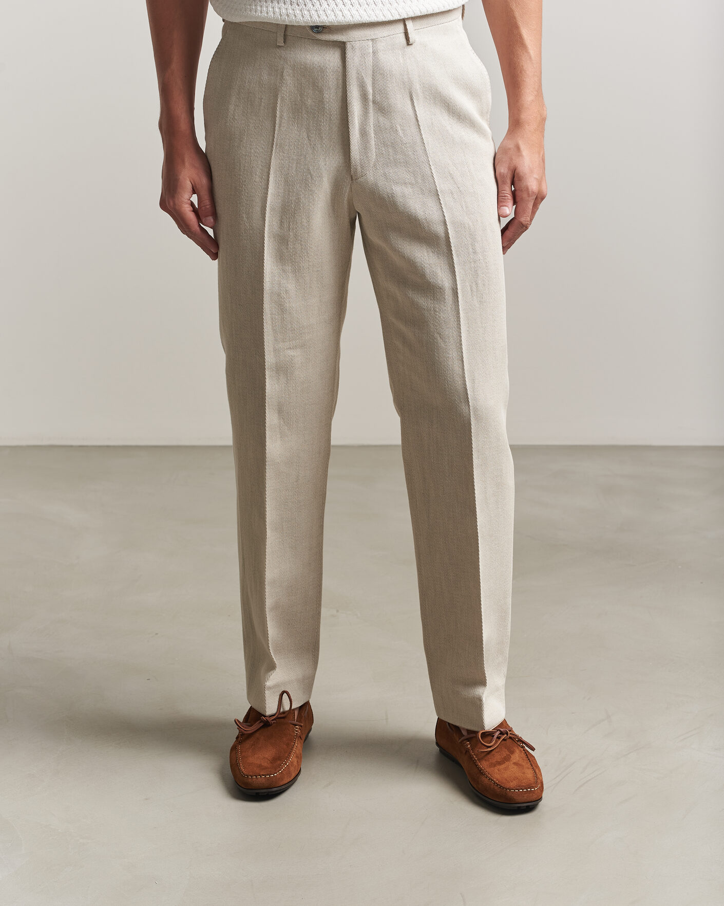 Heren | Mocassins | Gant | Wilmon Laced Suede Car Shoe Cognac