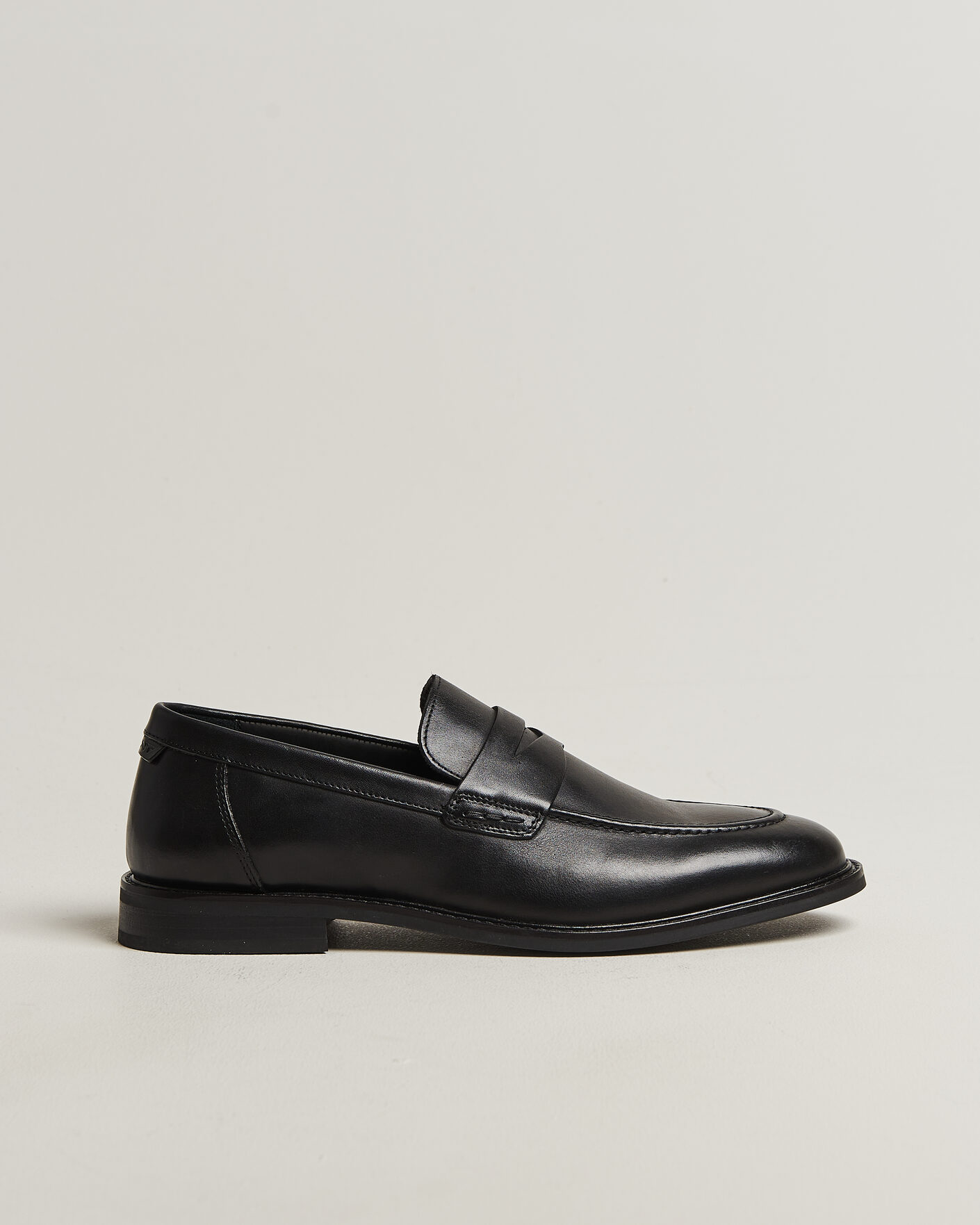 Heren | Instappers | GANT | Lozham Leather Loafer Black