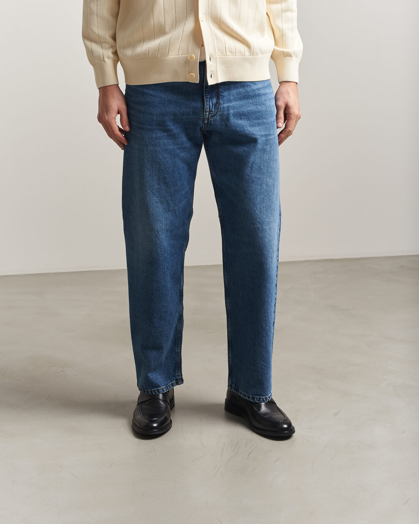 Heren | Instappers | GANT | Lozham Leather Loafer Black