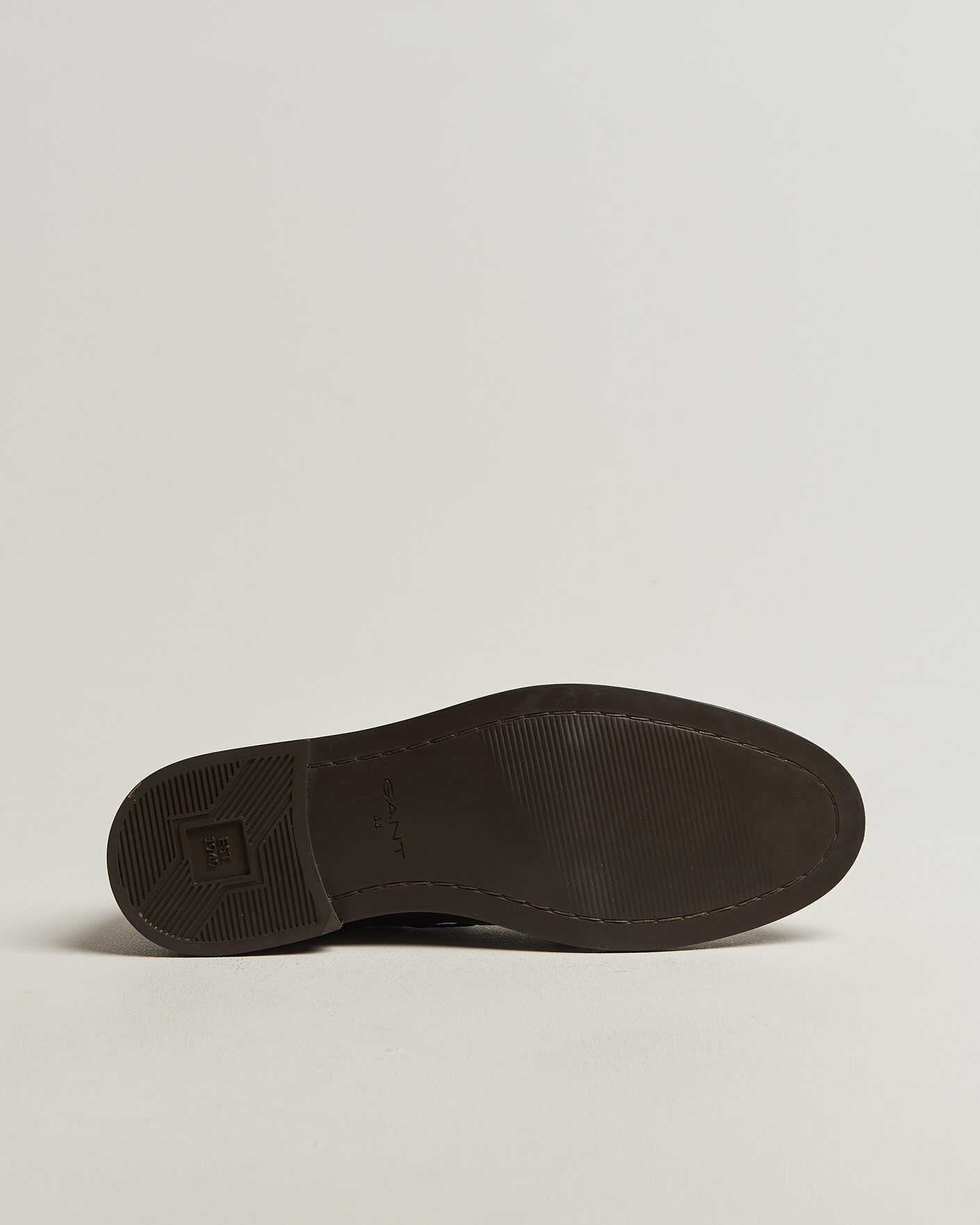 Heren | Instappers | Gant | Lozham Leather Tassle Loafer Dark Brown