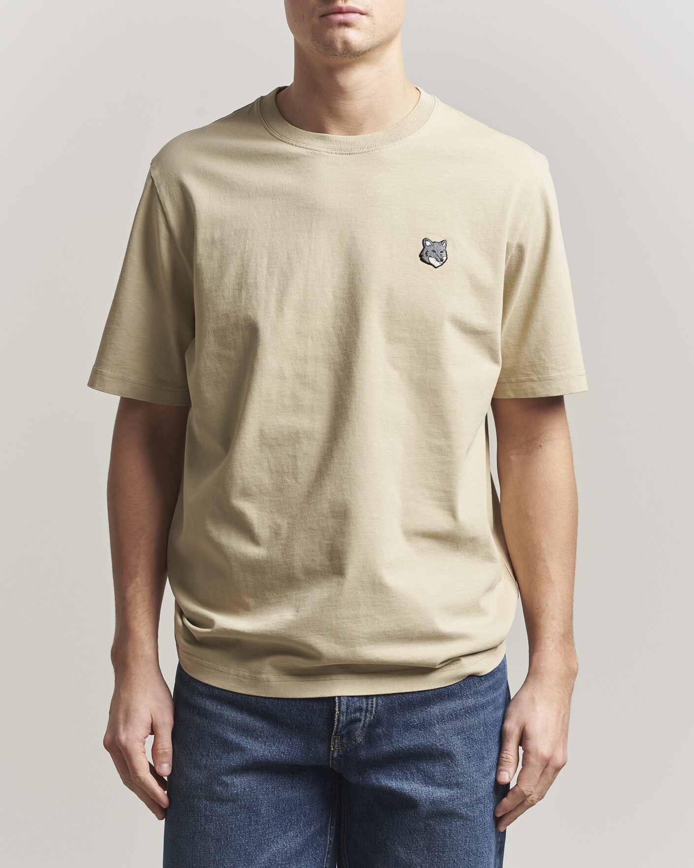 Heren | T-shirts | Maison Kitsuné | Bold Fox Head T-Shirt Tea Leaf