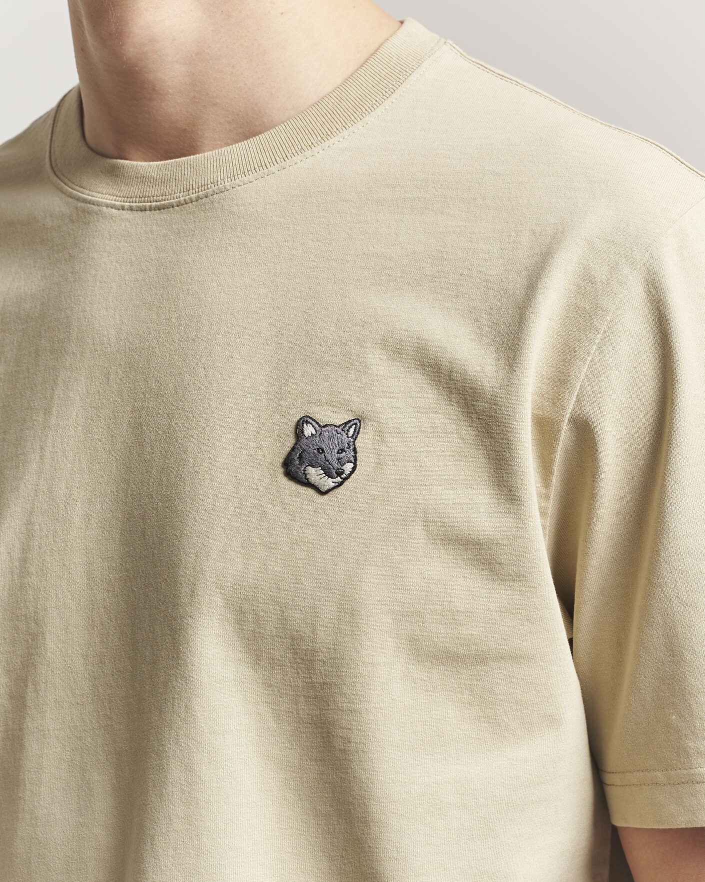 Heren | T-shirts | Maison Kitsuné | Bold Fox Head T-Shirt Tea Leaf