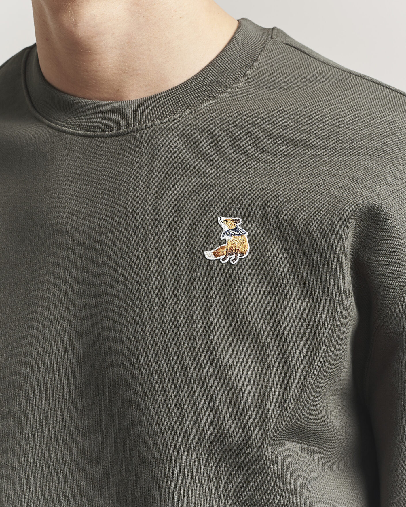 Heren | Truien | Maison Kitsuné | Dreaming Fox Sweatshirt Beluga