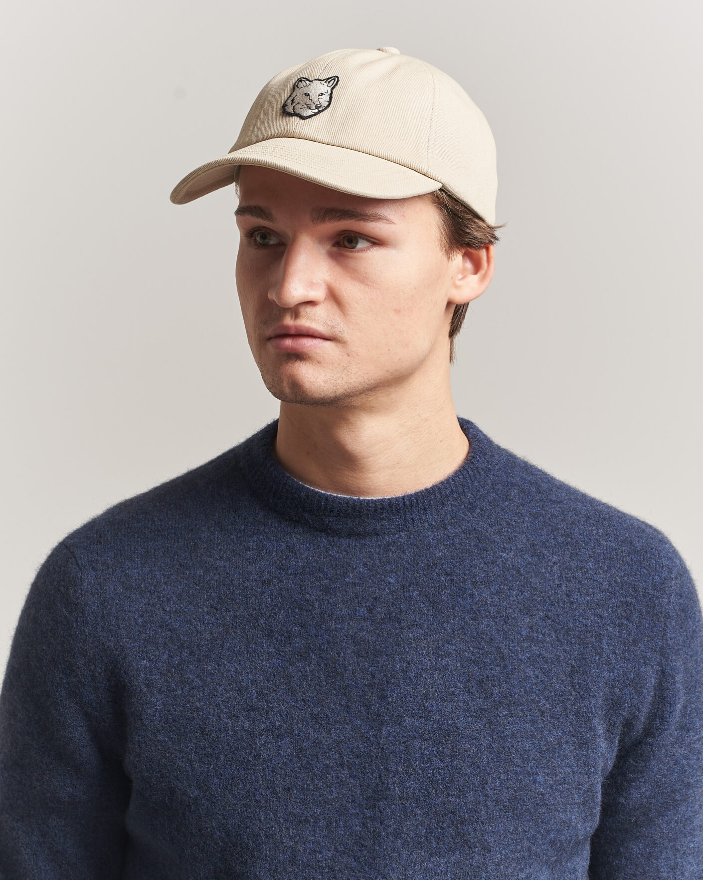 Heren | Hoeden en petten | Maison Kitsuné | Tonal Fox Head Cap Tea Leaf