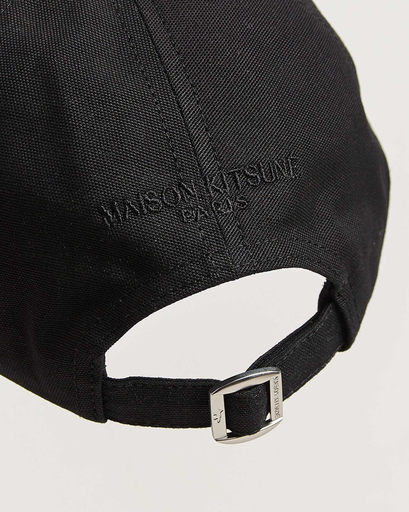 Heren | Hoeden en petten | Maison Kitsuné | Dressed Fox Cap Black