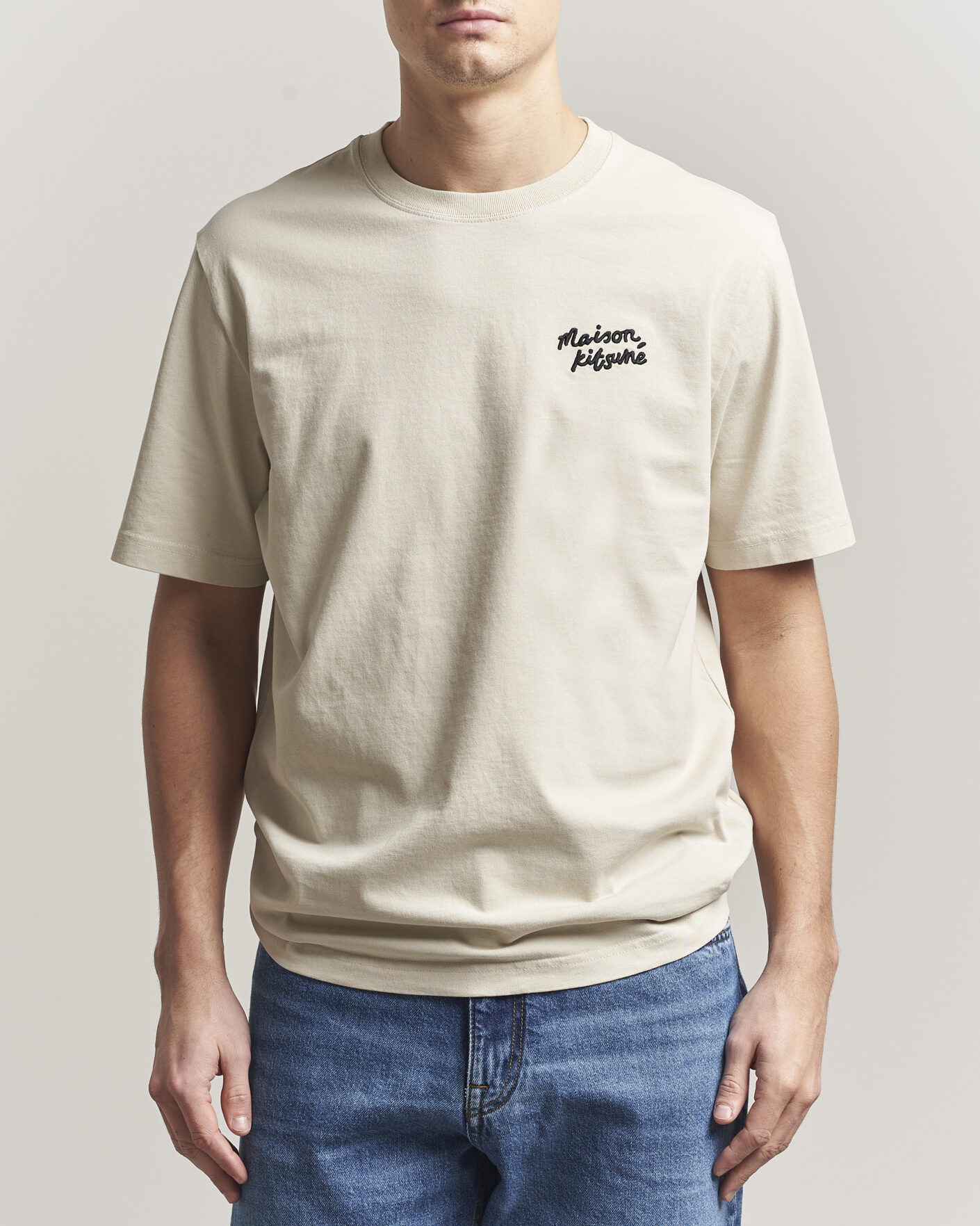 Heren | T-shirts | Maison Kitsuné | Handwriting T-Shirt Pelican