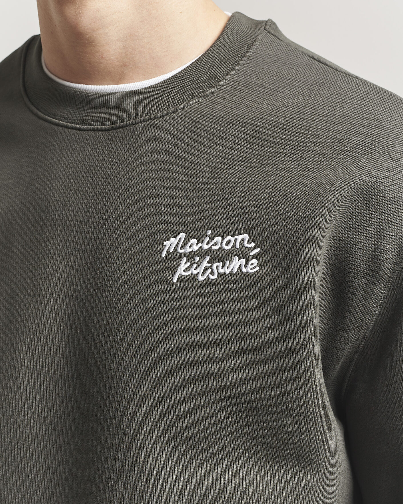 Heren | Truien | Maison Kitsuné | Handwriting Sweatshirt Beluga