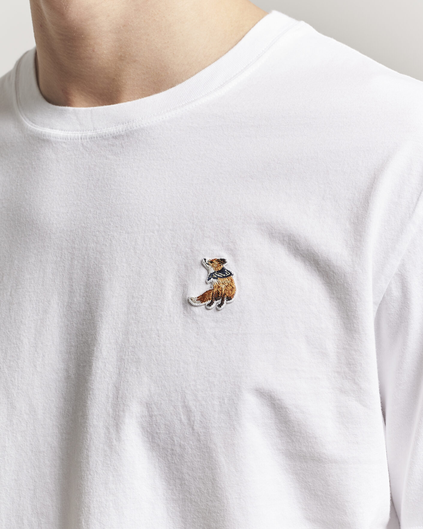 Heren | T-shirts | Maison Kitsuné | Dreaming Fox T-Shirt White
