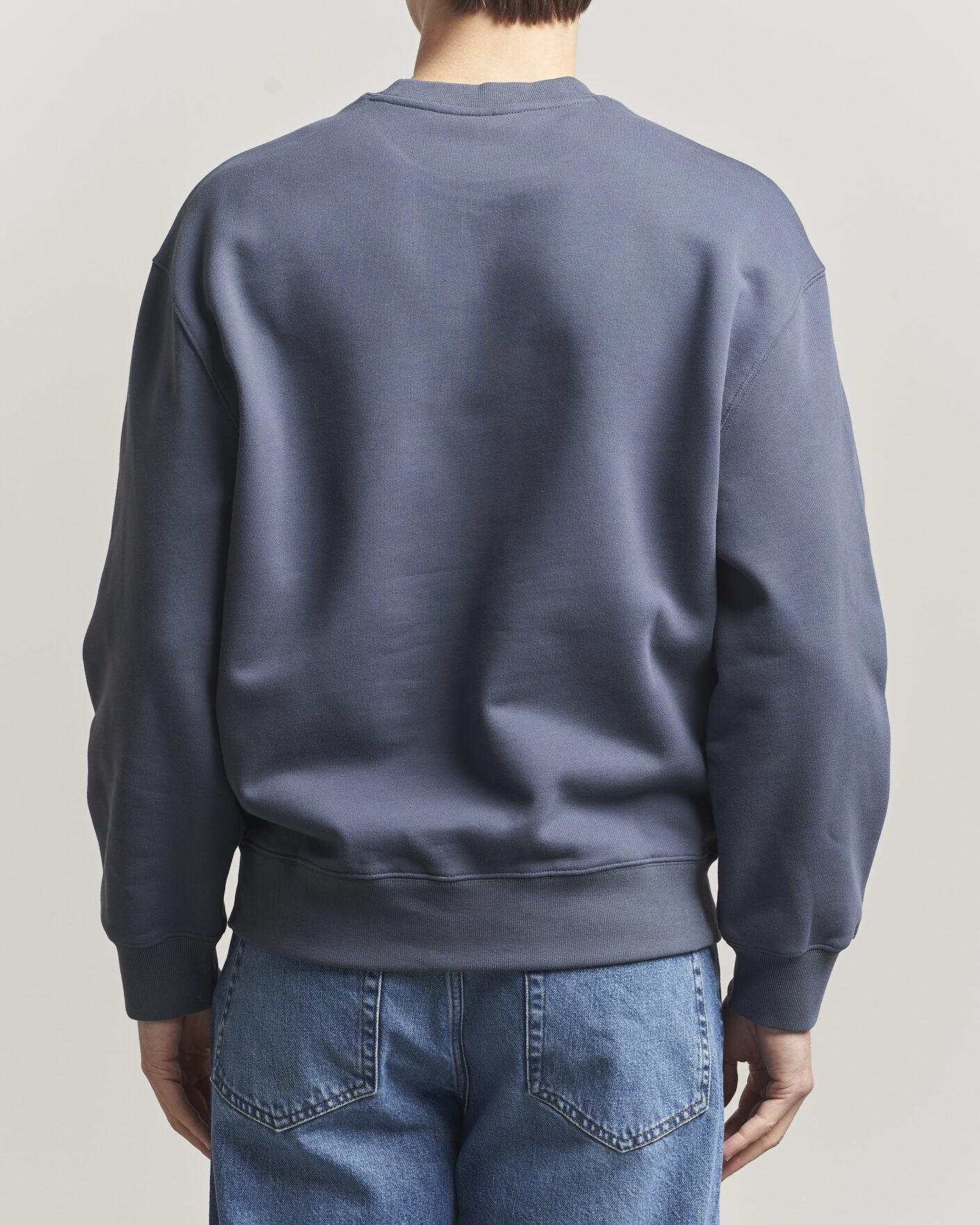 Heren | Truien | Maison Kitsuné | Dressed Fox Sweatshirt Shadow Blue