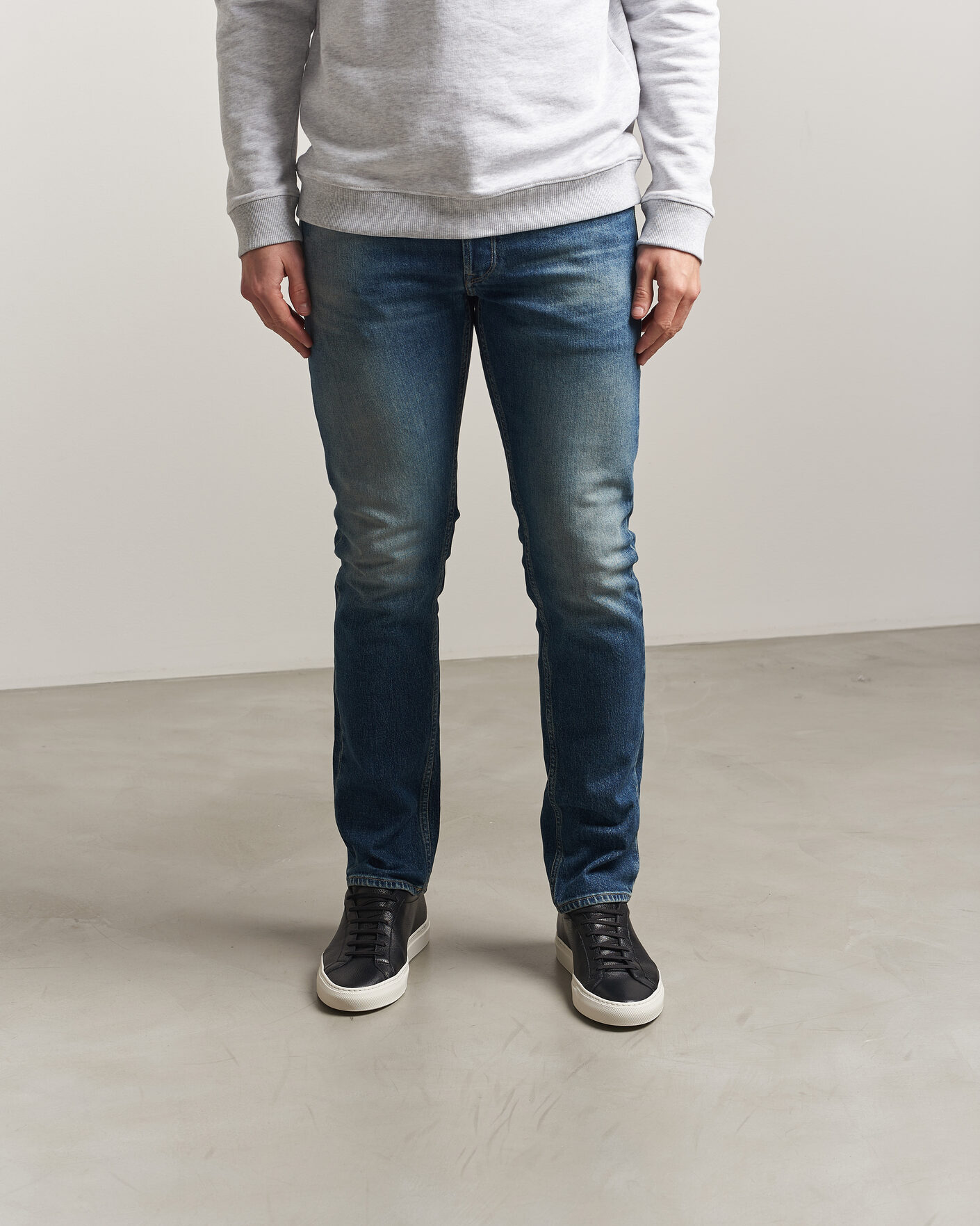 Heren | Sneakers | Common Projects | Original Achilles Grained Leather Sneaker Black