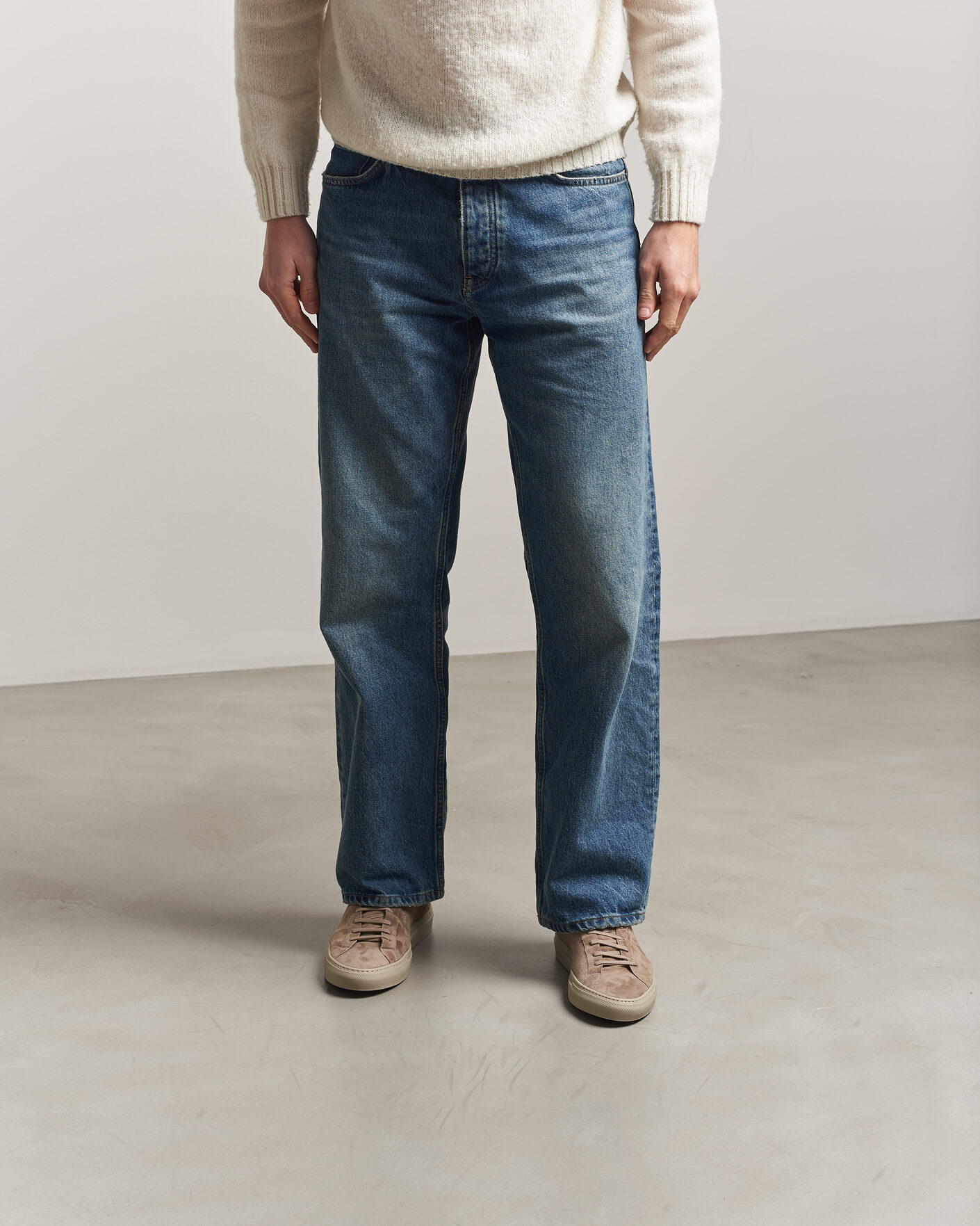 Heren | Sneakers | Common Projects | Original Achilles Suede Sneaker Taupe