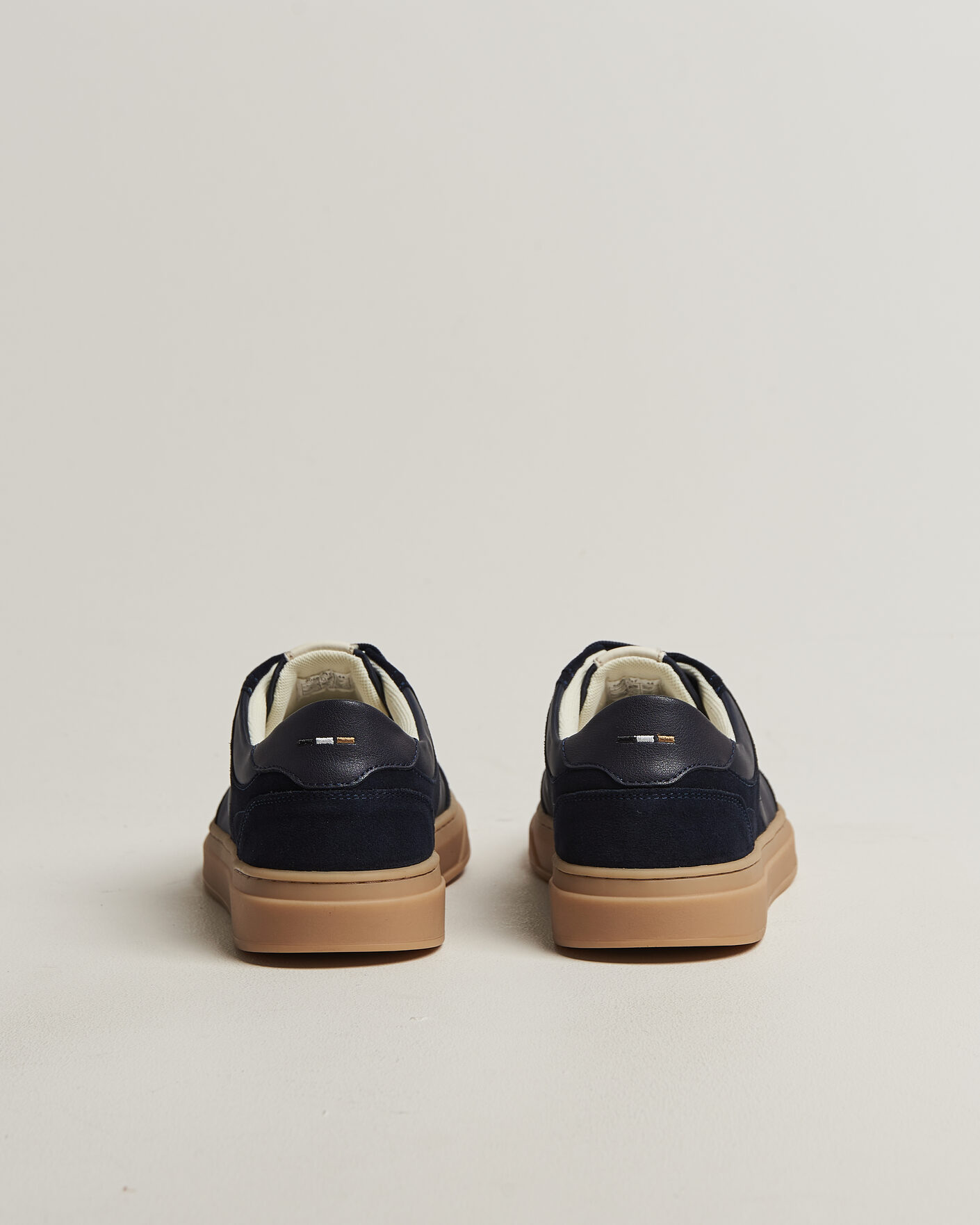 Heren | Sneakers | BOSS BLACK | Kieran Suede/Nylon Sneaker Dark Blue