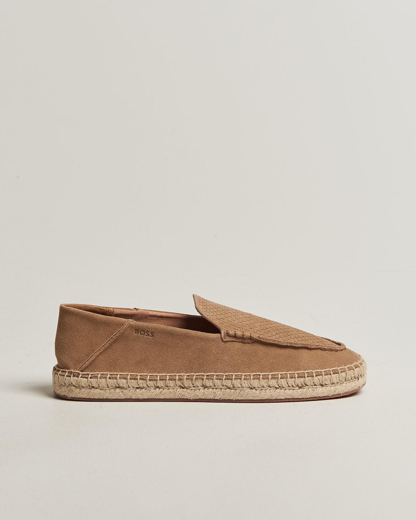 Heren | Espadrilles | BOSS BLACK | Madeira Suede Espadrilles Medium Beige