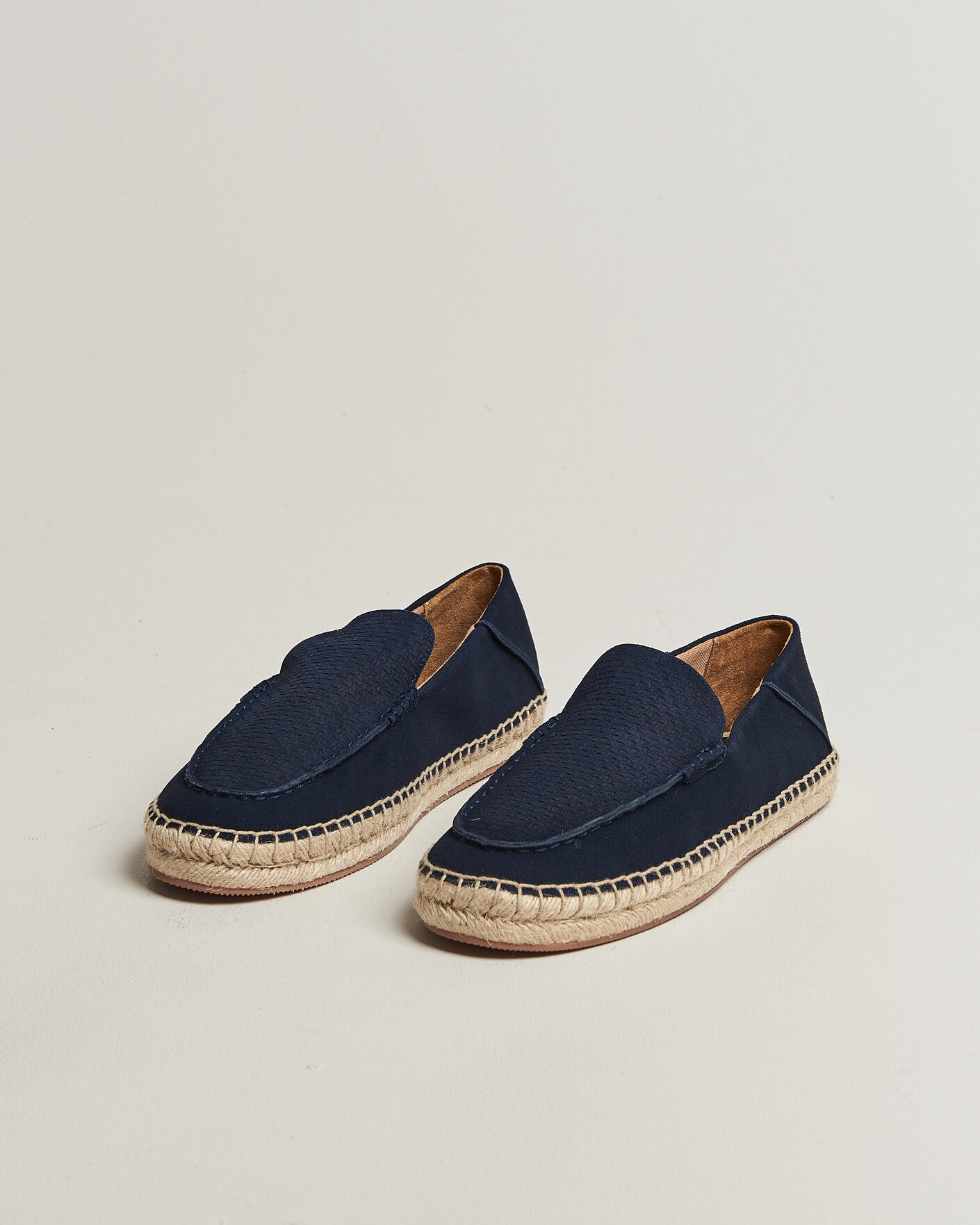 Heren | Espadrilles | BOSS BLACK | Madeira Suede Espadrilles Dark Blue
